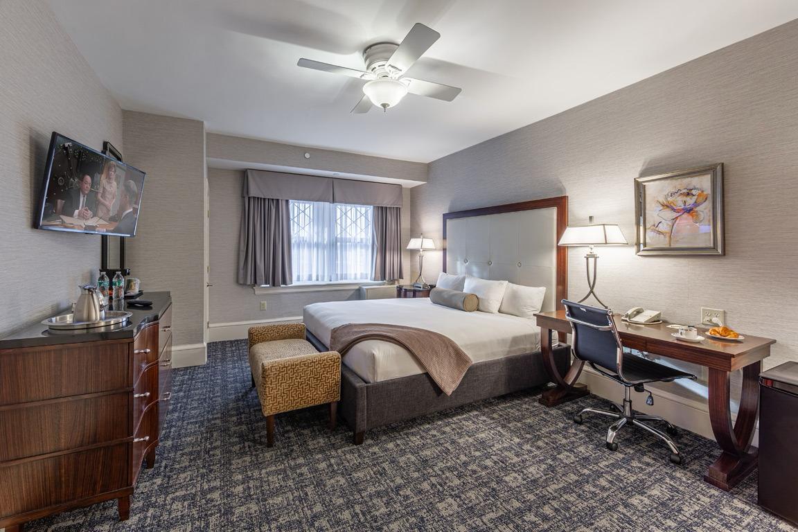 hotel guest room before