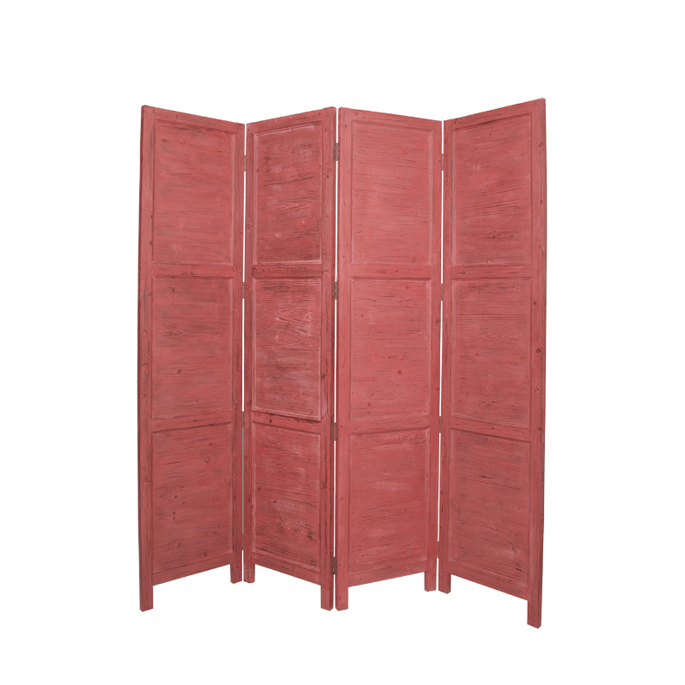 1"" X 76"" X 84"" Red Wood Screen