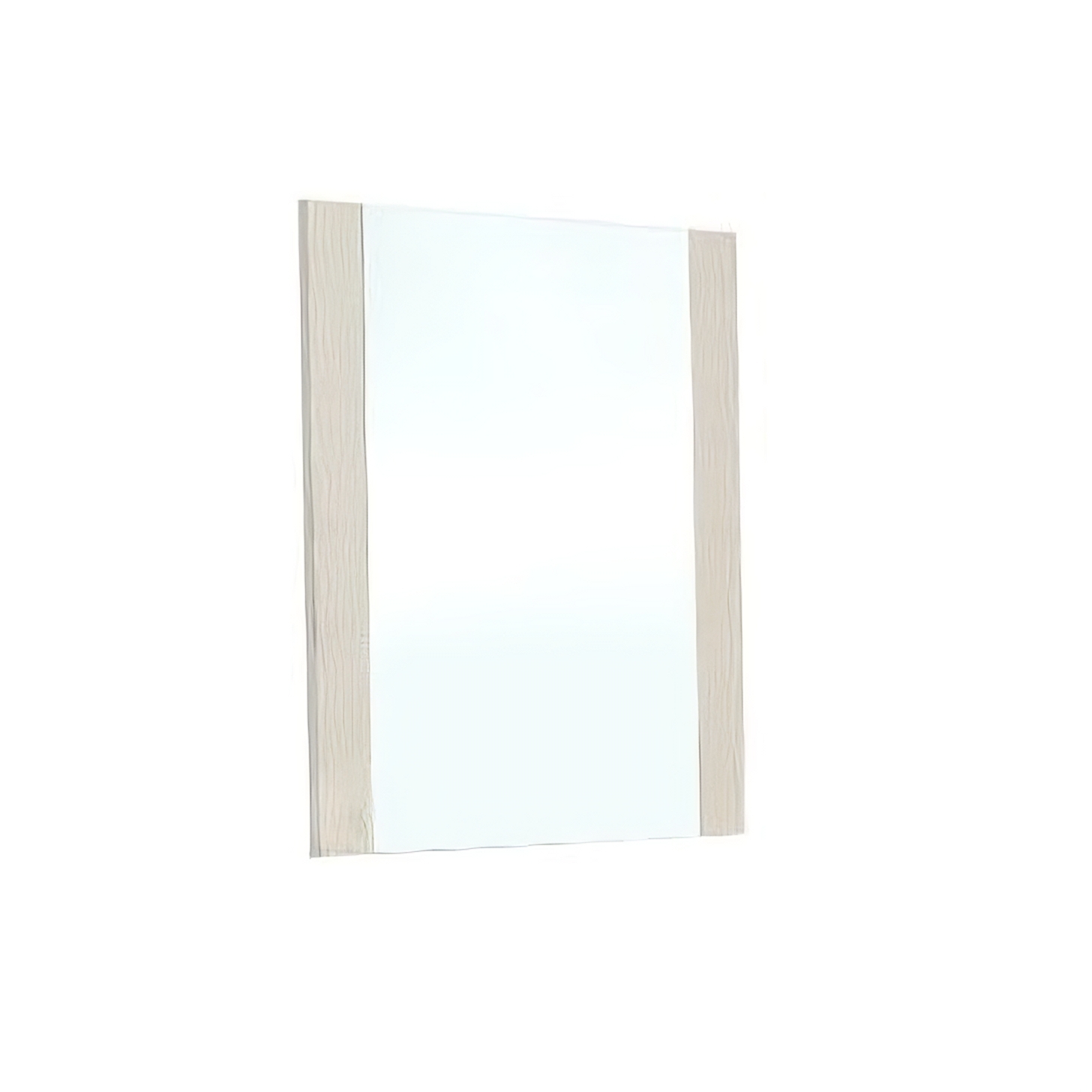 41" Beige Mdf And Glass Mirror-282547-1