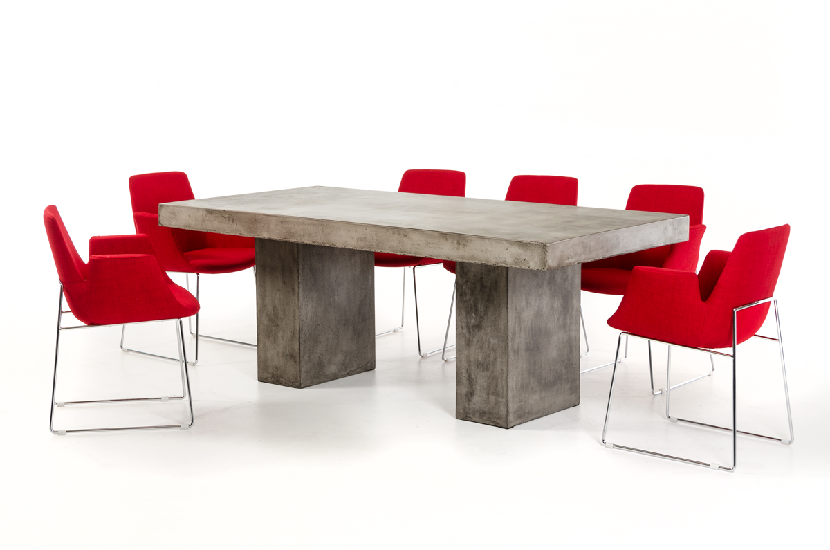 30" Concrete Dining Table