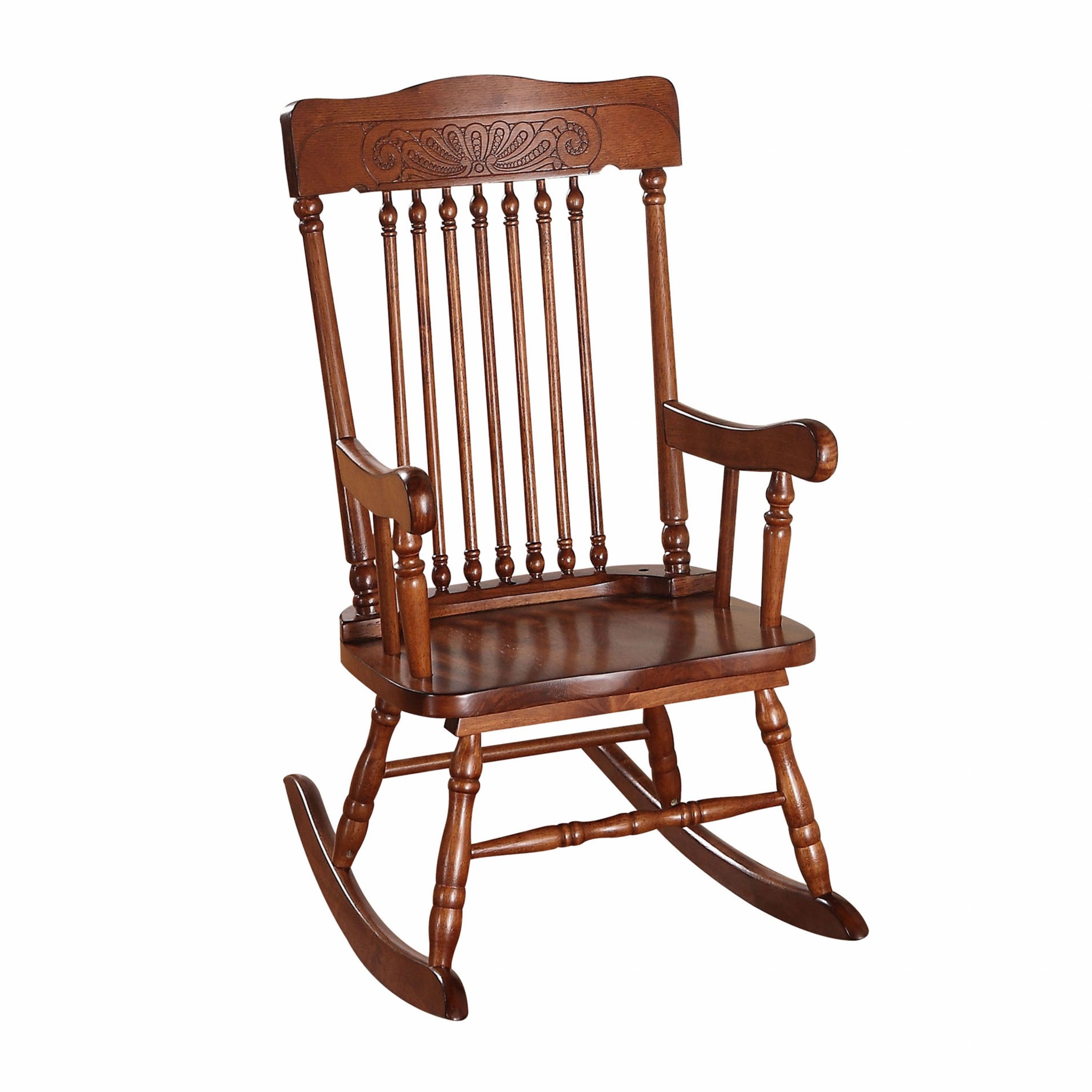 24" X 18" X 30" Tobacco Youth Rocking Chair