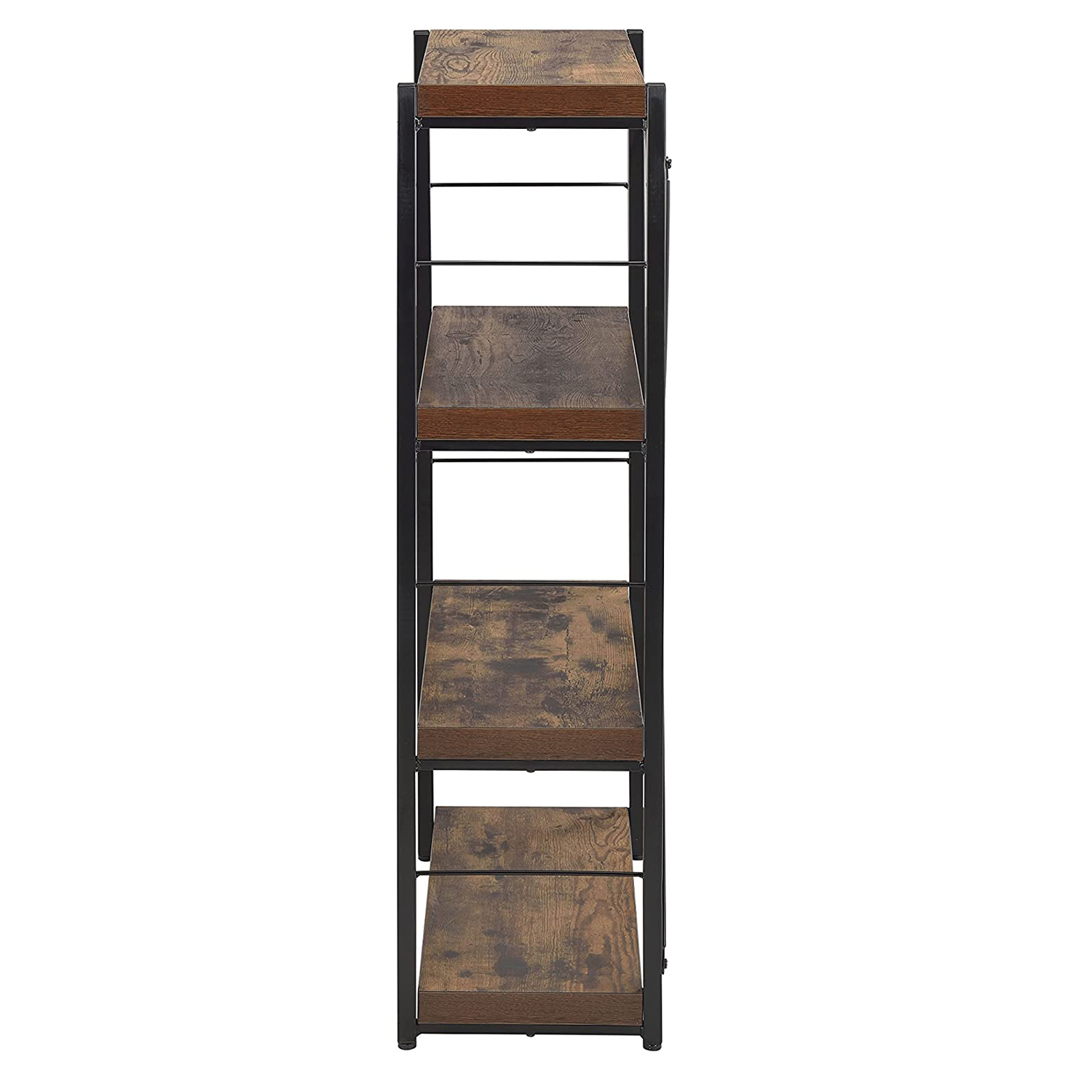 23.62" X 11.02" X 42.51" Weathered Oak Bookcase