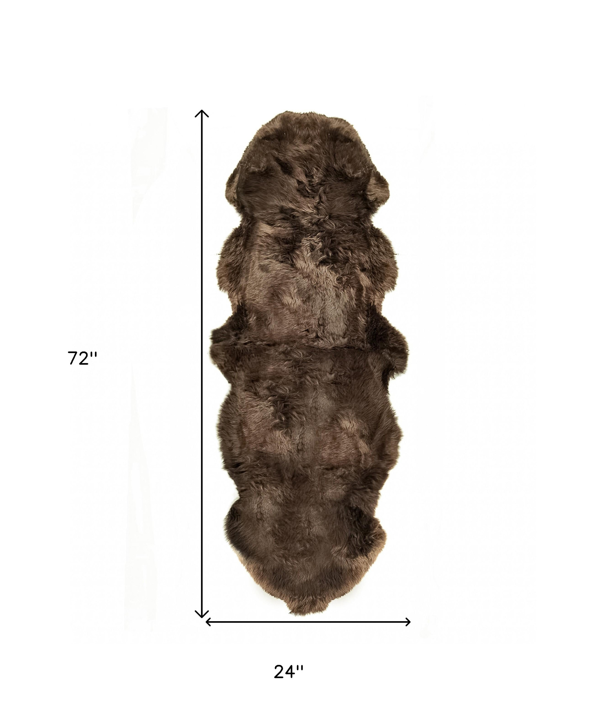 Chocolate Animal Print Area Rug