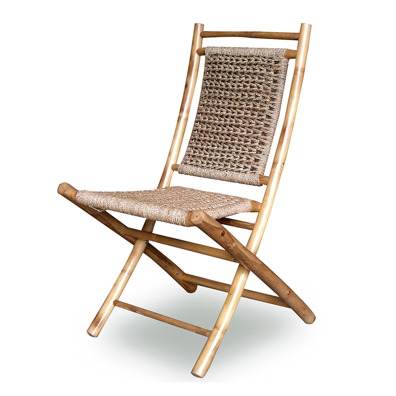 Folding sales bamboo chairs