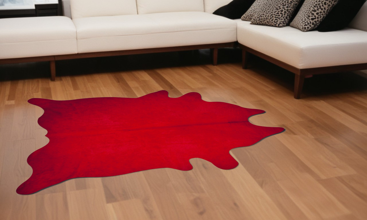 72" X 84" Firecracker Cowhide - Rug-316705-1