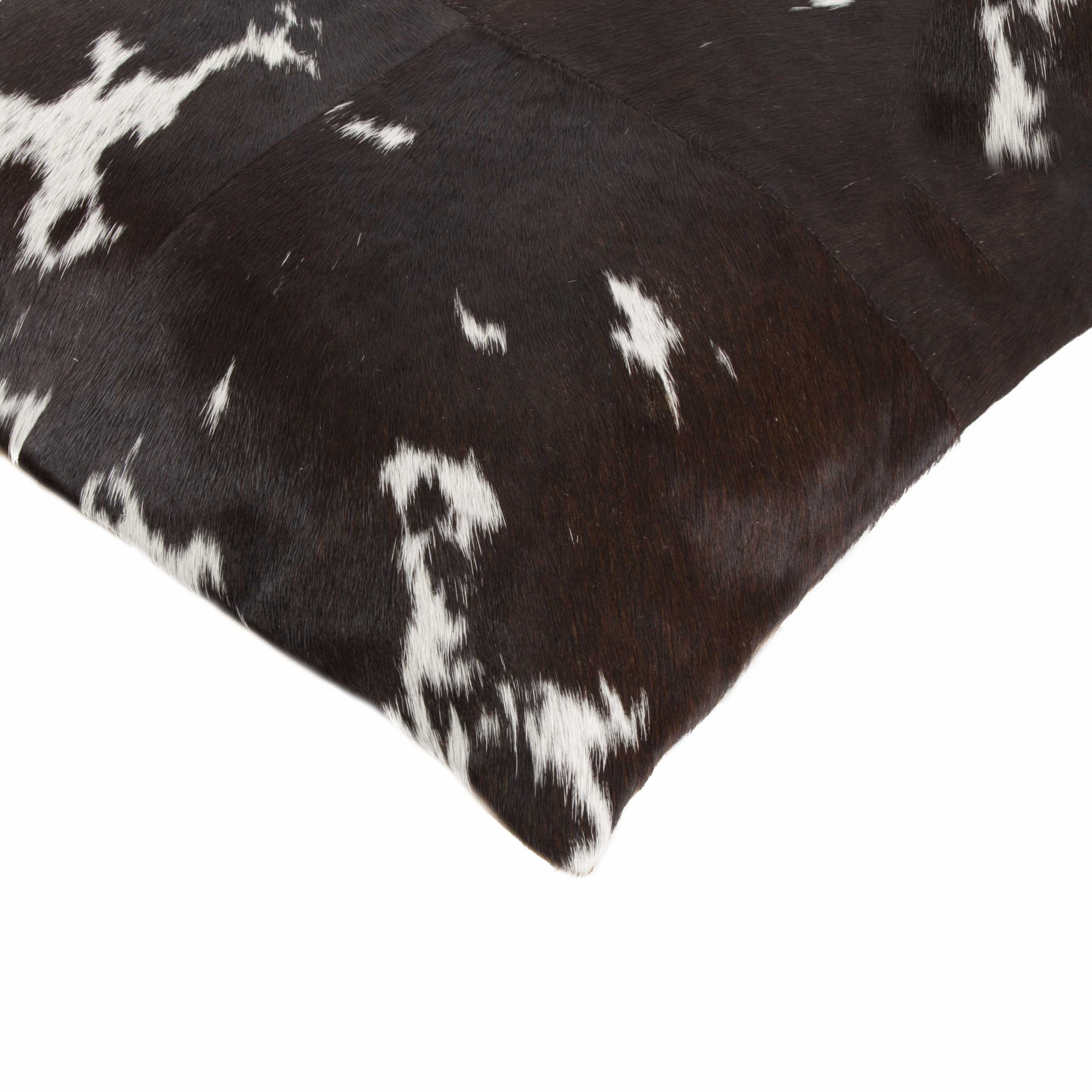 18"" X 18"" X 5"" Chocolate And White Quattro  Pillow