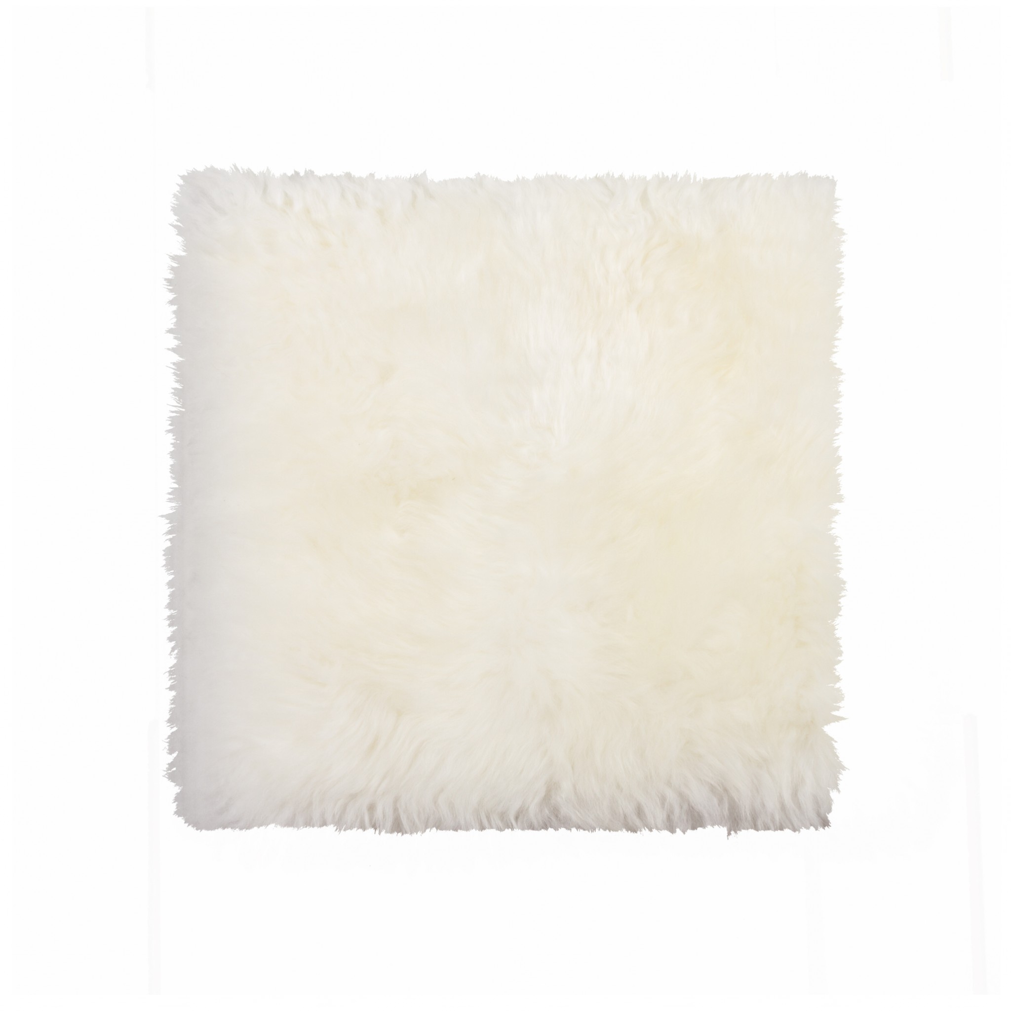 16" X 16" X 1" Natural, Sheepskin - Seat/Chair Cover