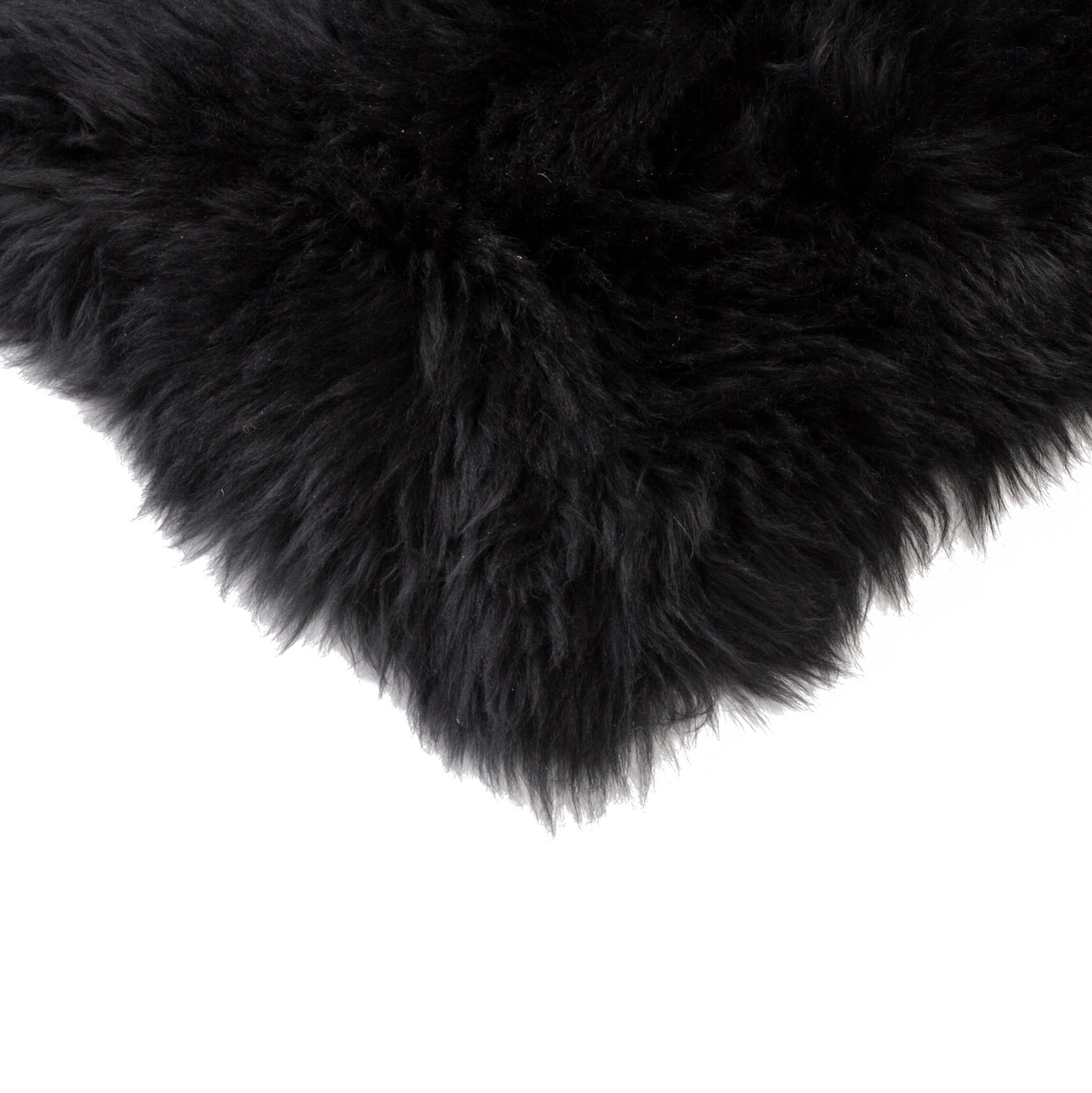 17" x 17" Black, Sheepskin - Seat/Chair Cover