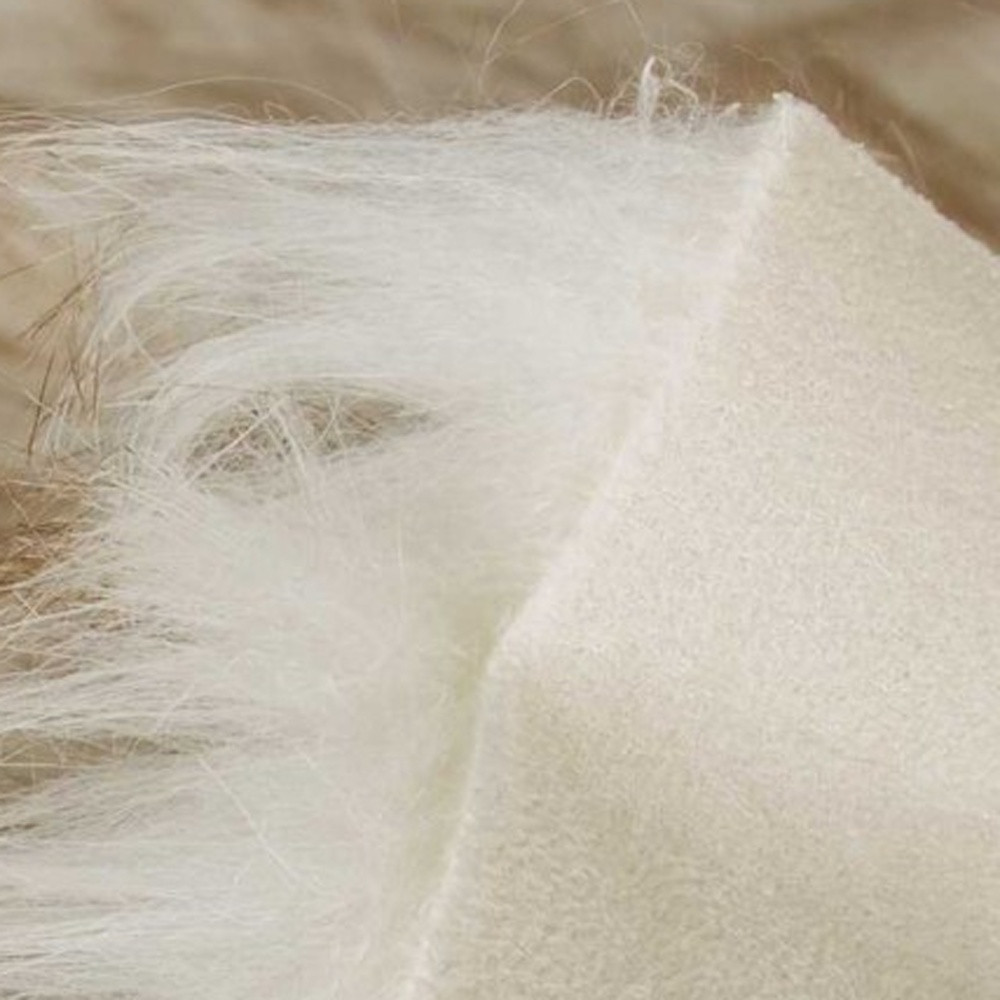 24" X 36"  Gradient Brown Faux Sheepskin Area Rug