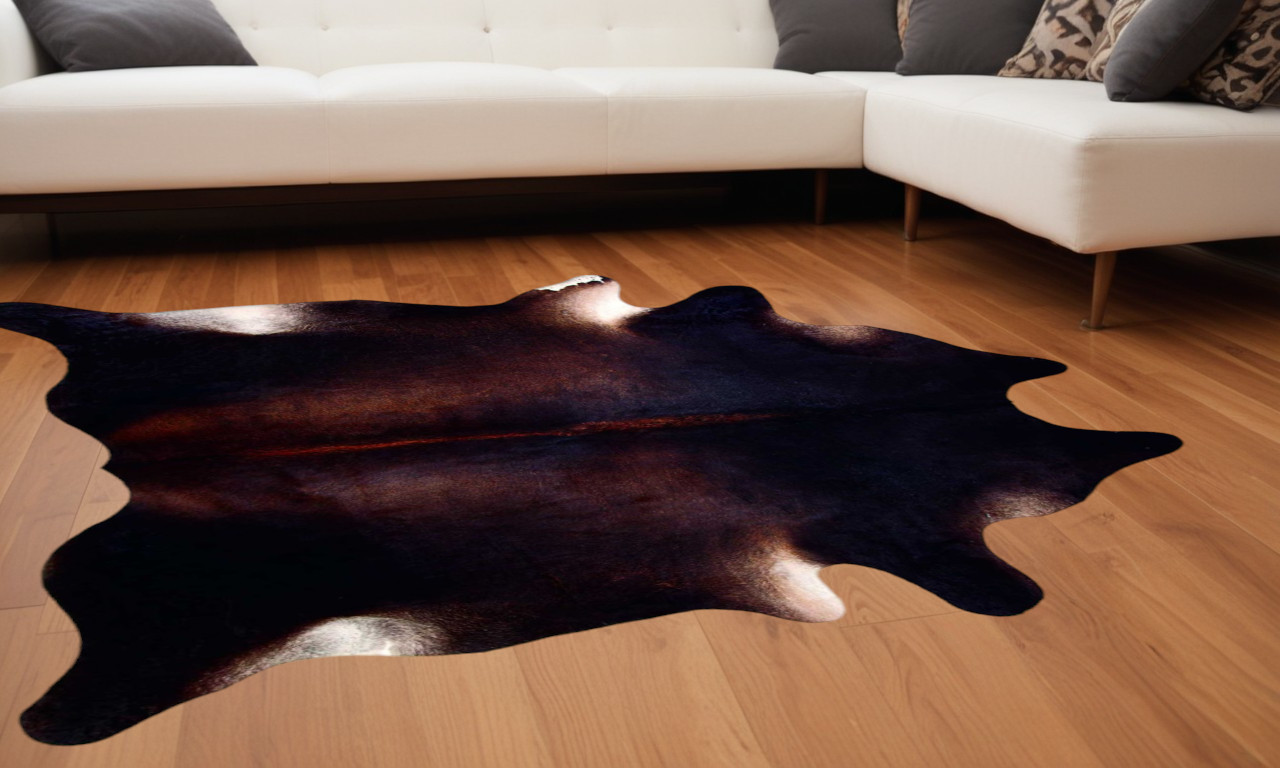 60" X 84" Normand Cowhide - Area Rug-317317-1
