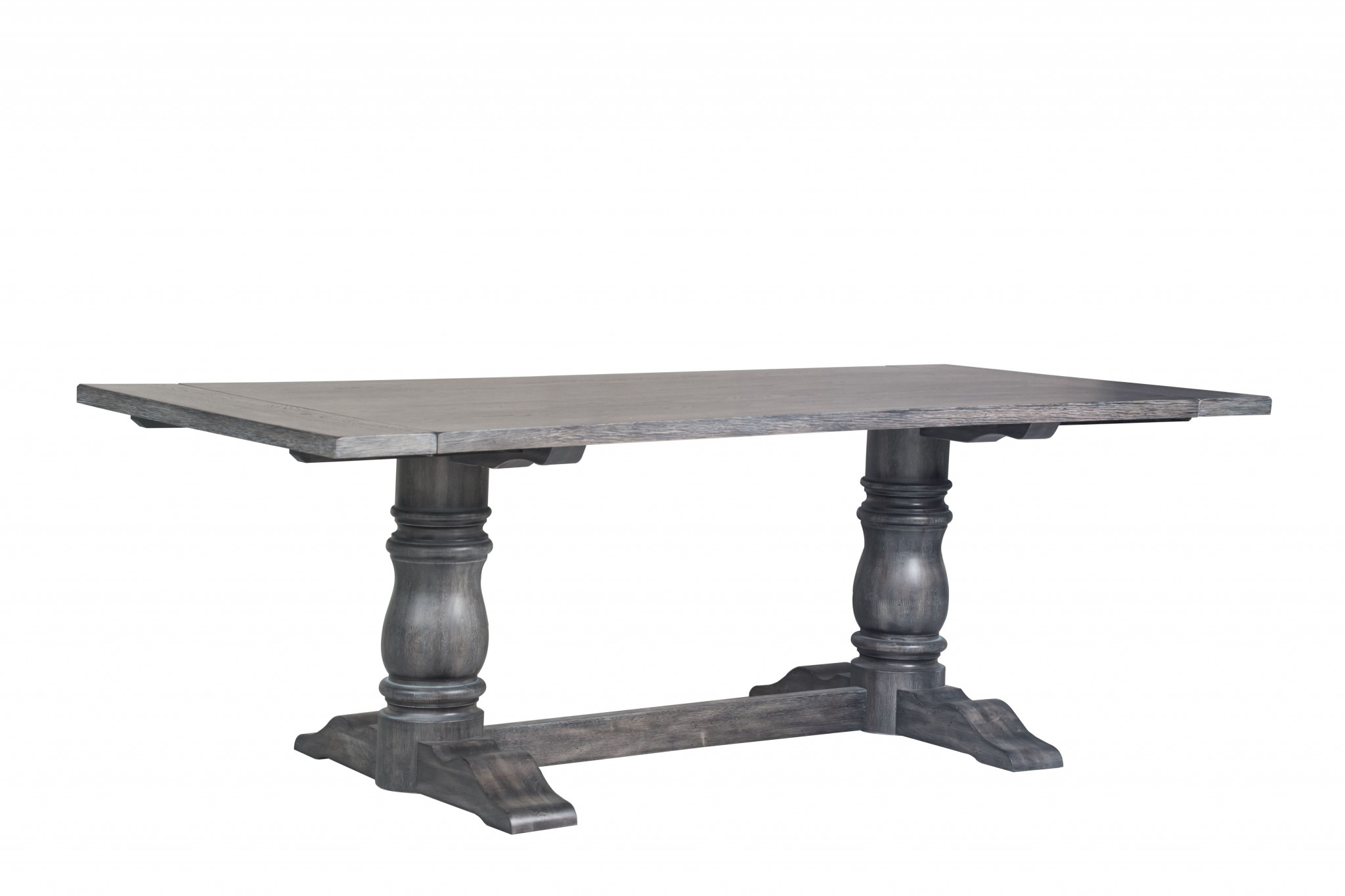 88"" X 40"" X 30"" Weathered Gray Dining Table