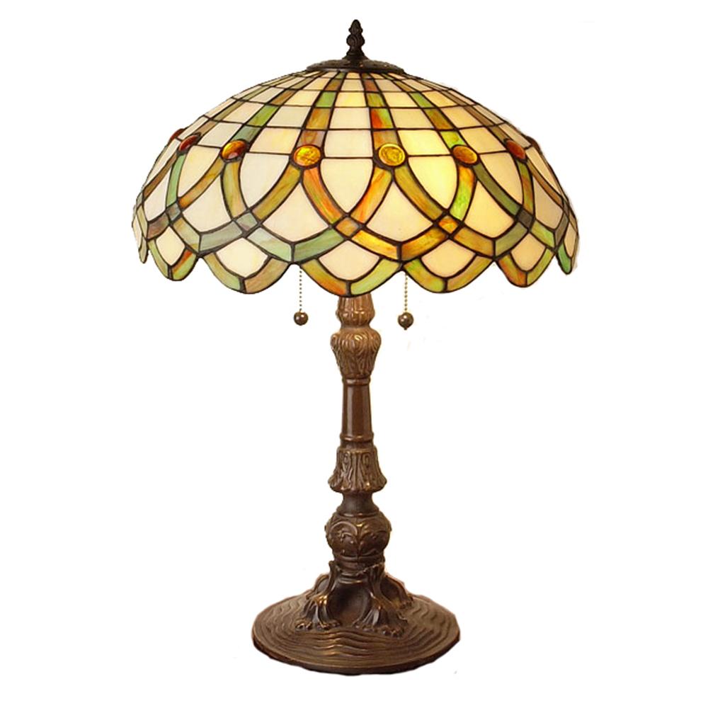 Tiffany-style Ribbon Table Lamp