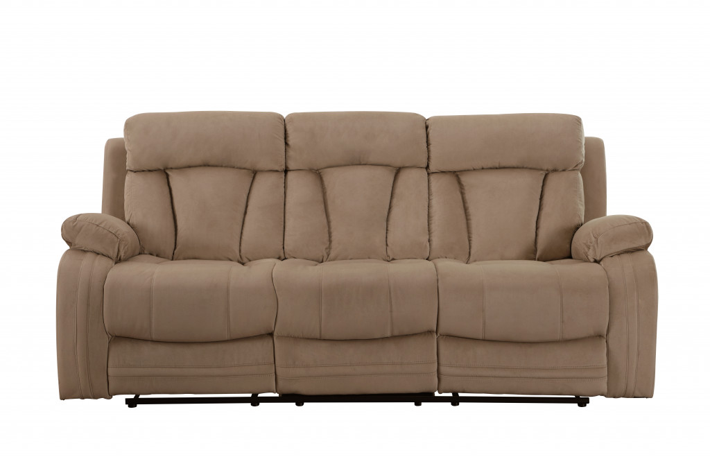 40" Modern Beige Fabric Sofa-329383-1