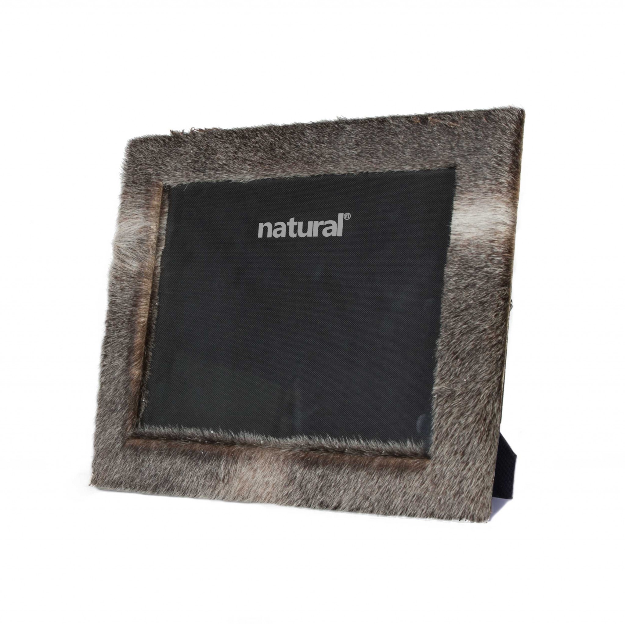 11" x 13" Grey, Cowhide - 8" x 10" Picture Frame