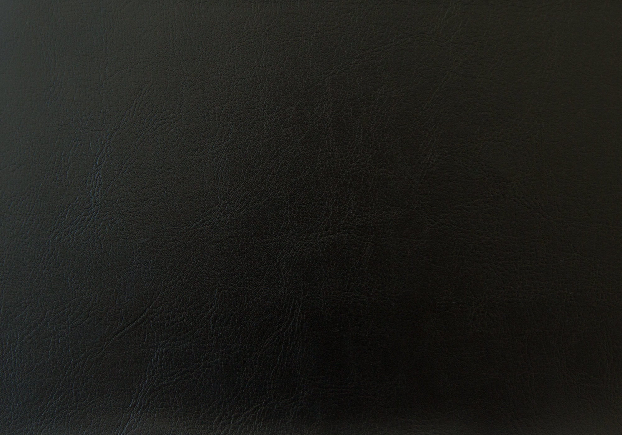 16.5" x 48.5" x 18" Black Leather LookChrome Metal Bench