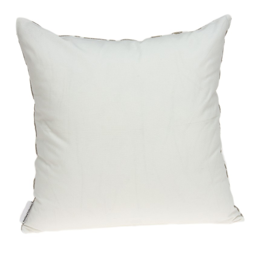 20" x 0.5" x 20" Bling Ivory Pillow Cover