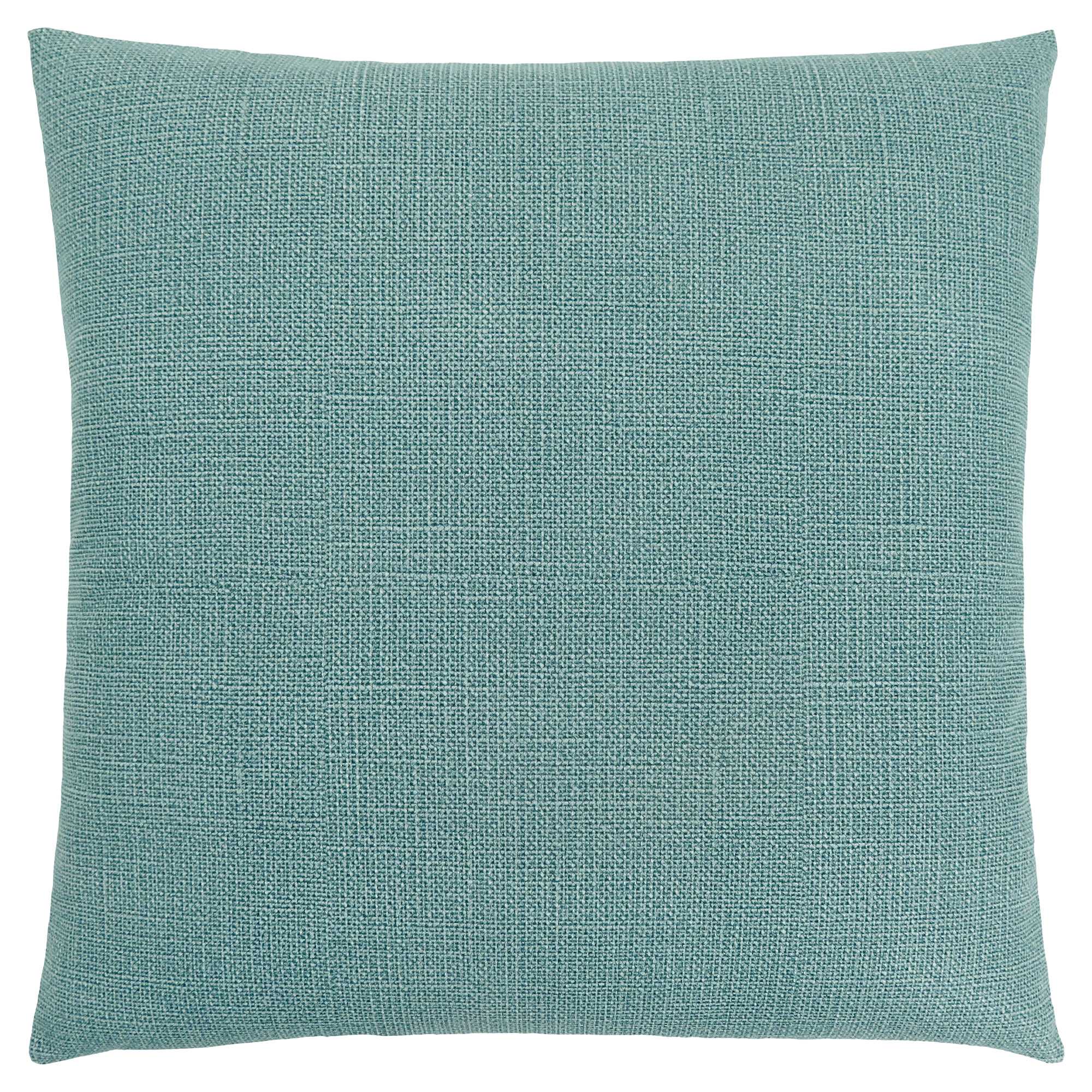 18" X 18" Light Green Polyester Interlocking Zippered Pillow-344049-1