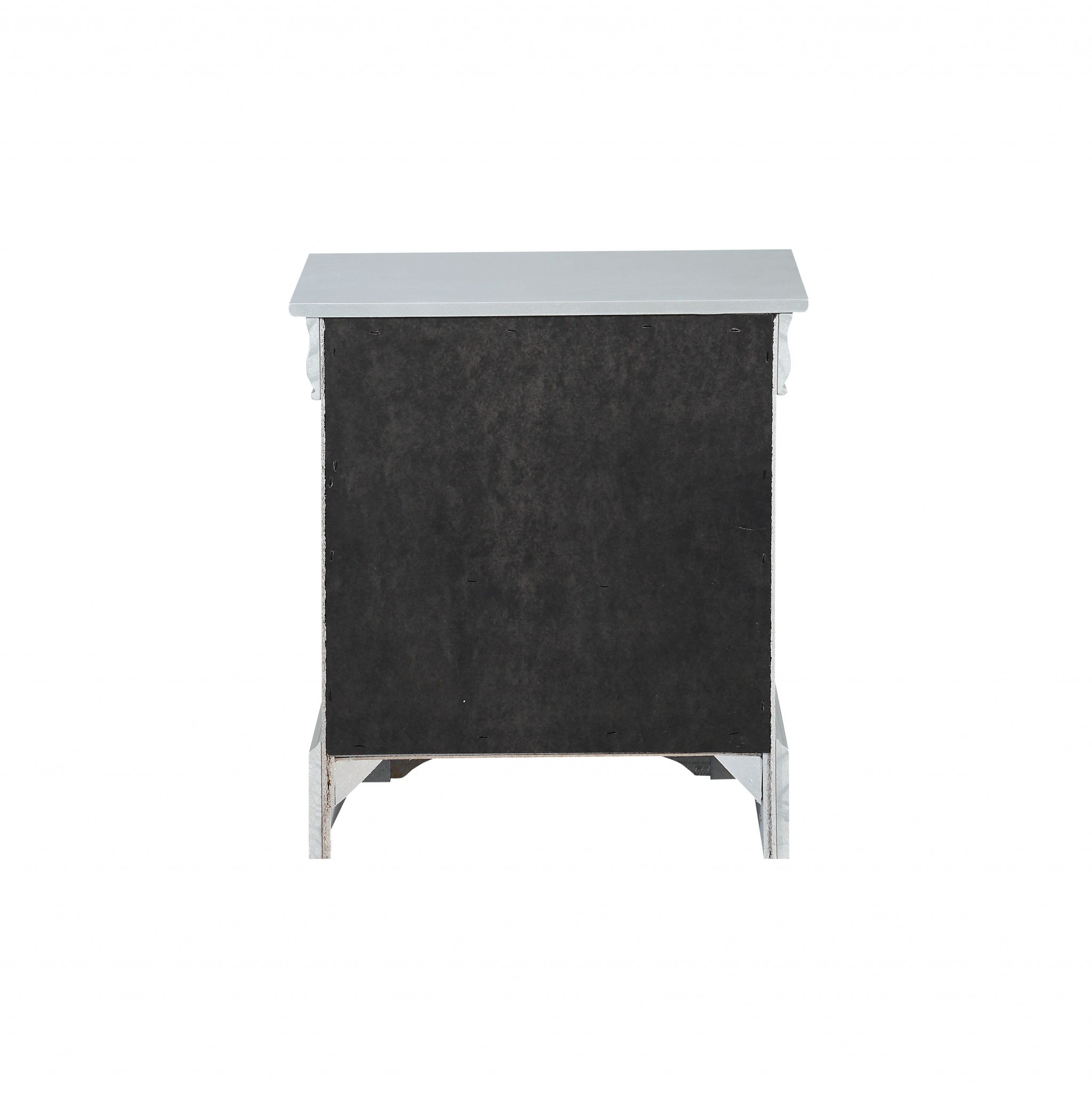 15" X 21" X 24" Platinum Wood Nightstand