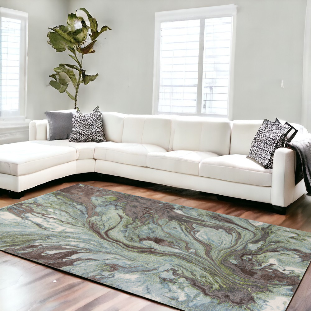 7' x 10' Seafoam Area Rug-349858-1