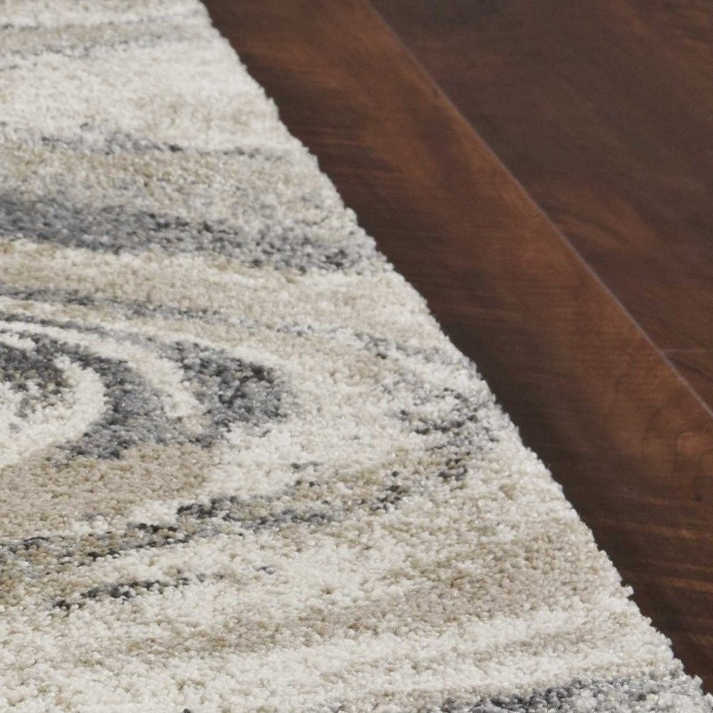 7" X 9"  Polypropylene Natural Area Rug