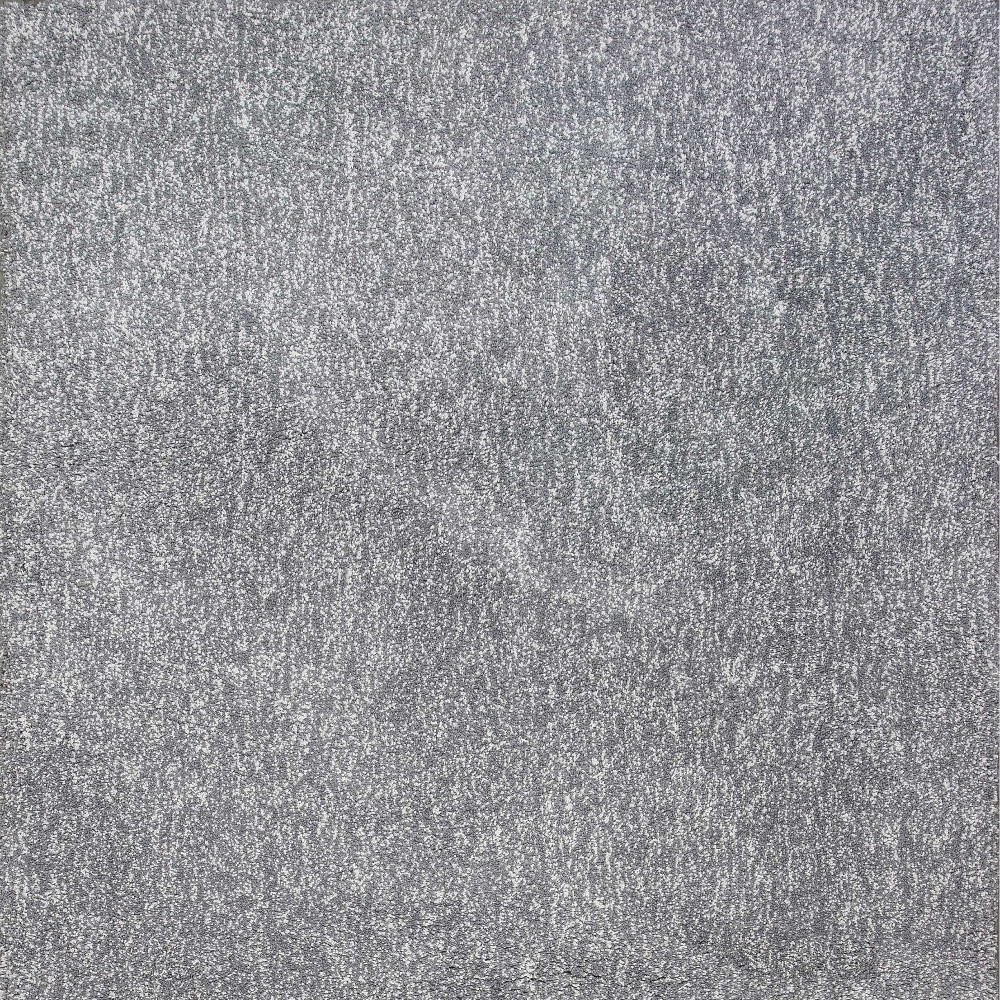 8" X 11"  Grey Heather Shag Area Rug