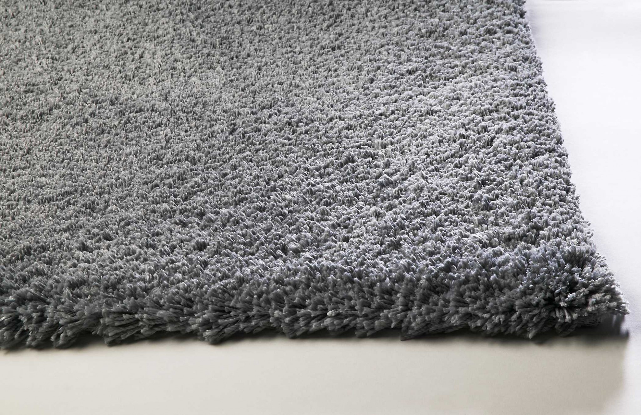 9' x 13' Polyester Grey Area Rug