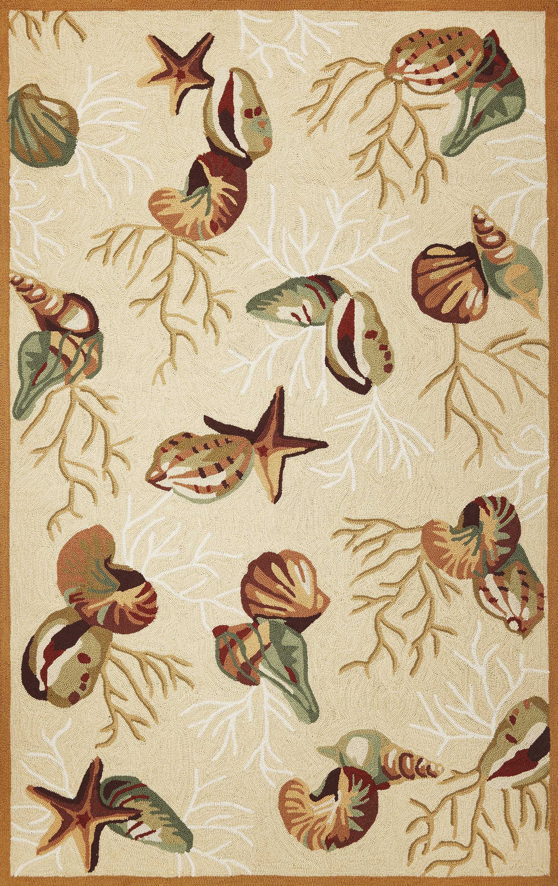 2' x 3' Beige Hand Tufted Area Rug-353212-1