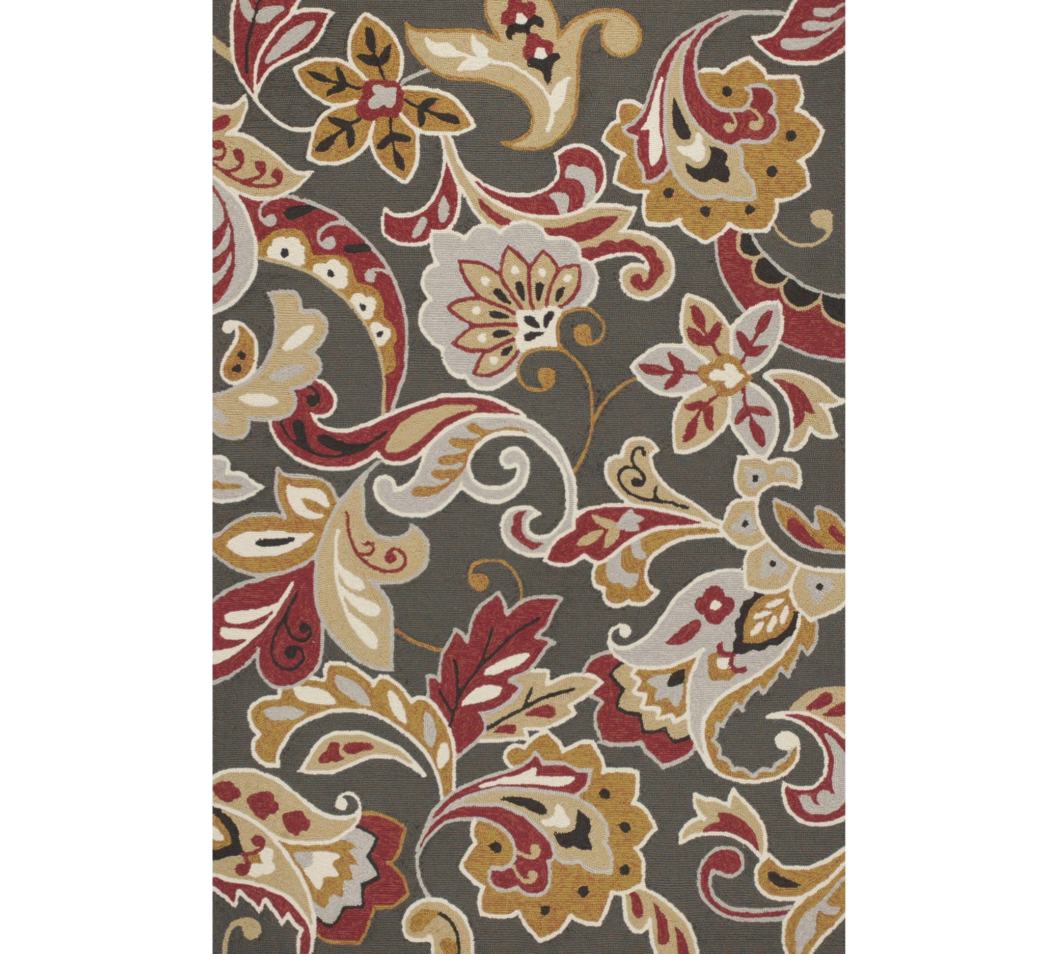 2' x 3' Taupe Hand Tufted Area Rug-353298-1