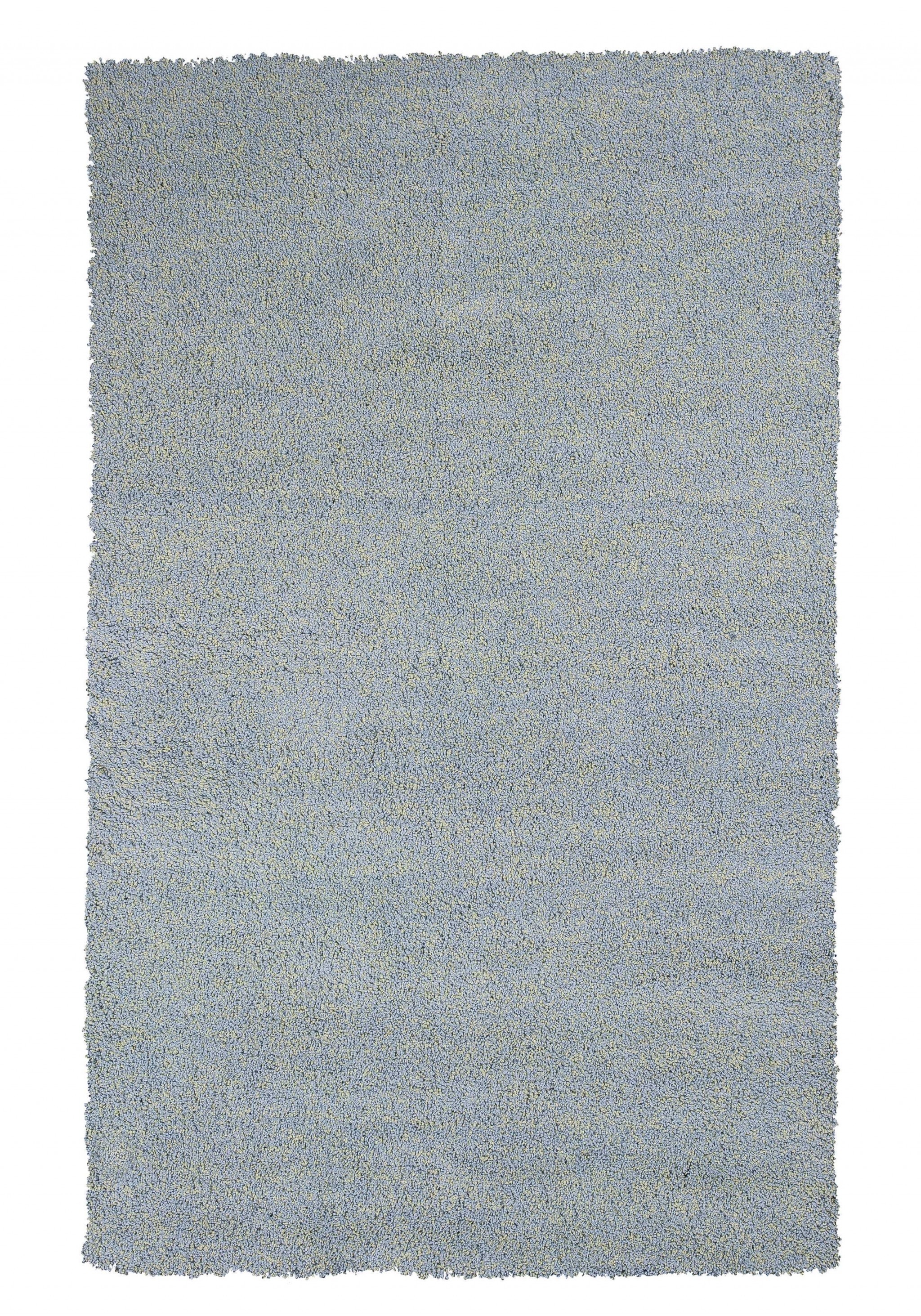 2' X 4' Polyester Blue Heather Area Rug-353411-1
