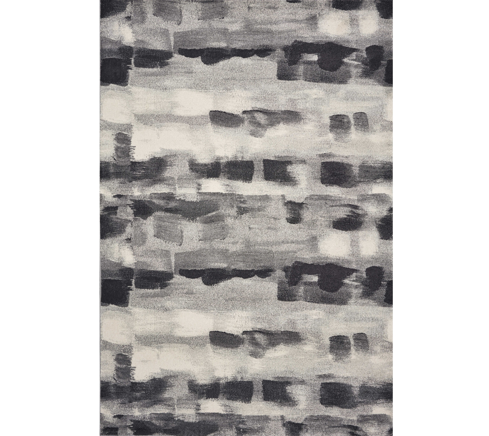 3' X 5' Grey Watercolor Palette Area Rug-353638-1