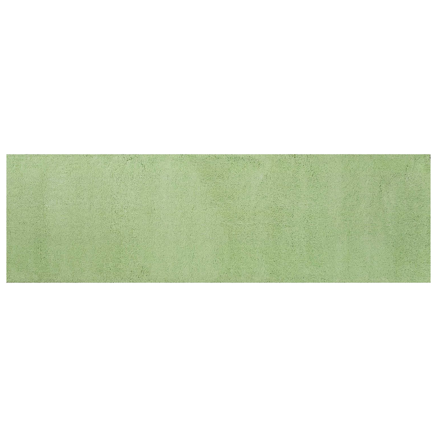 2' X 7' Spearmint Green Plain Runner  Rug-353883-1