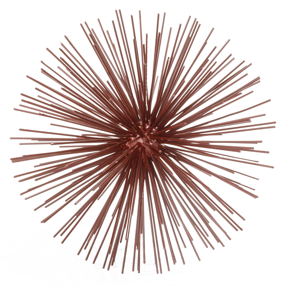 10" X 10" X 10" Red Large Spiked Sphere-354770-1
