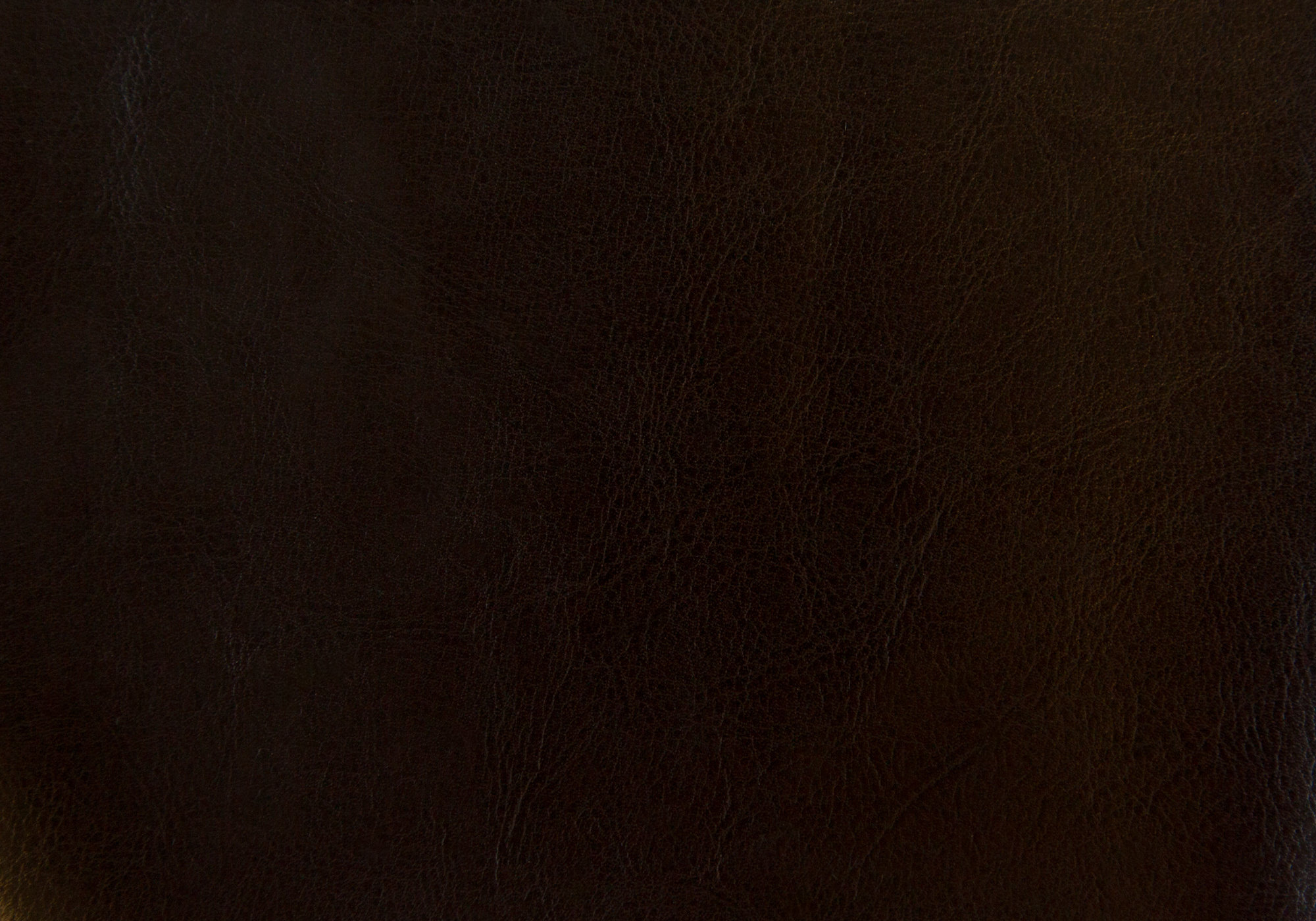 24" x 24" x 24" Dark Brown Leather Look Ottoman 2pcs Set