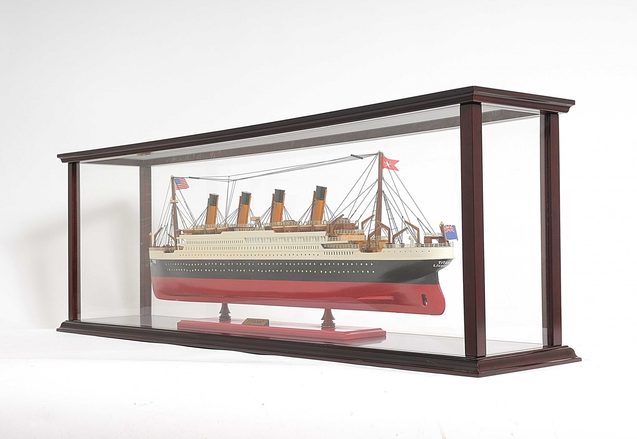 9.5" x 38.5" x 16" Medium, Display Case for Cruise Liner