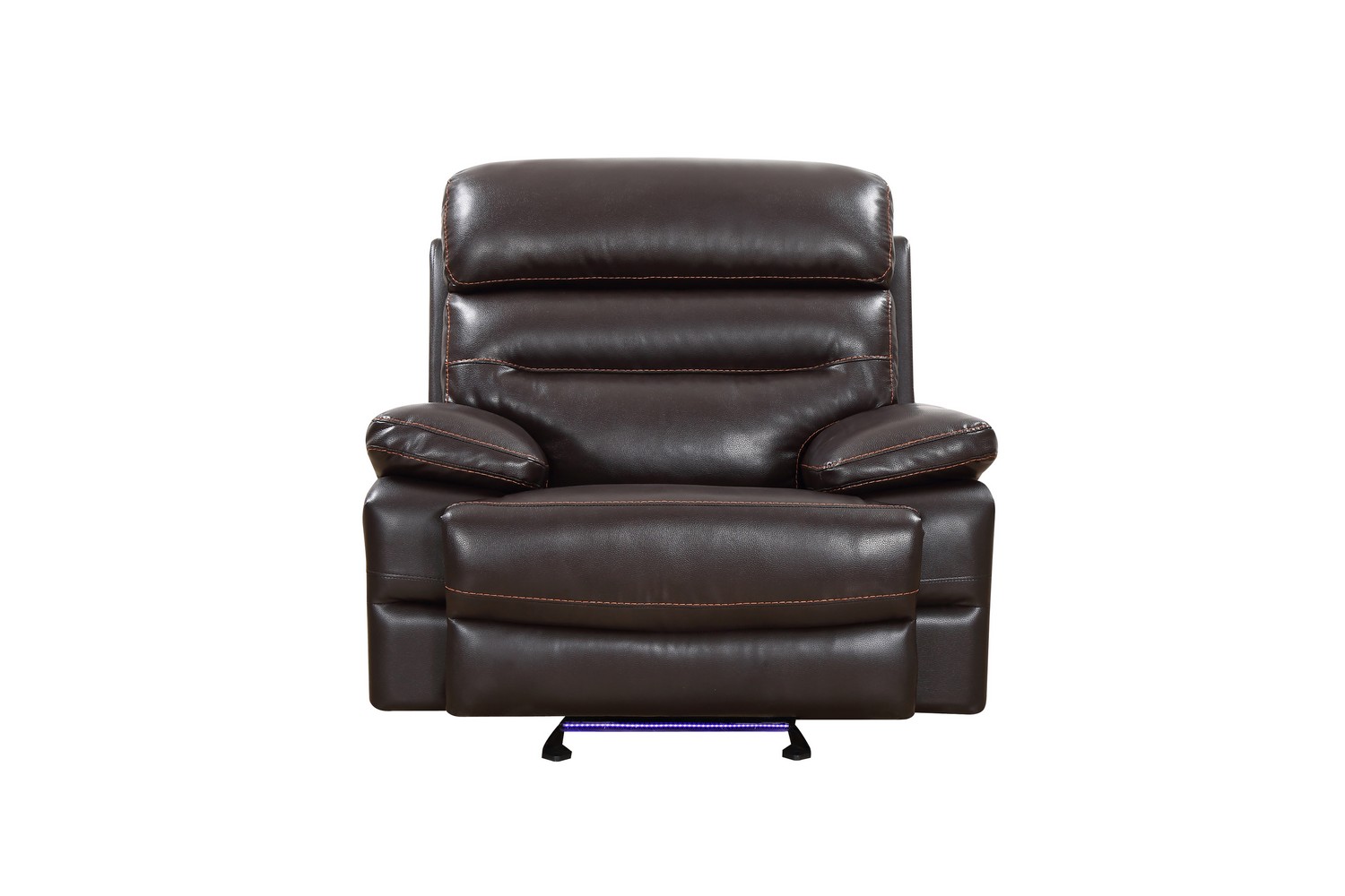 43" X 40" X 41" Brown  Power Reclining Chair-366313-1