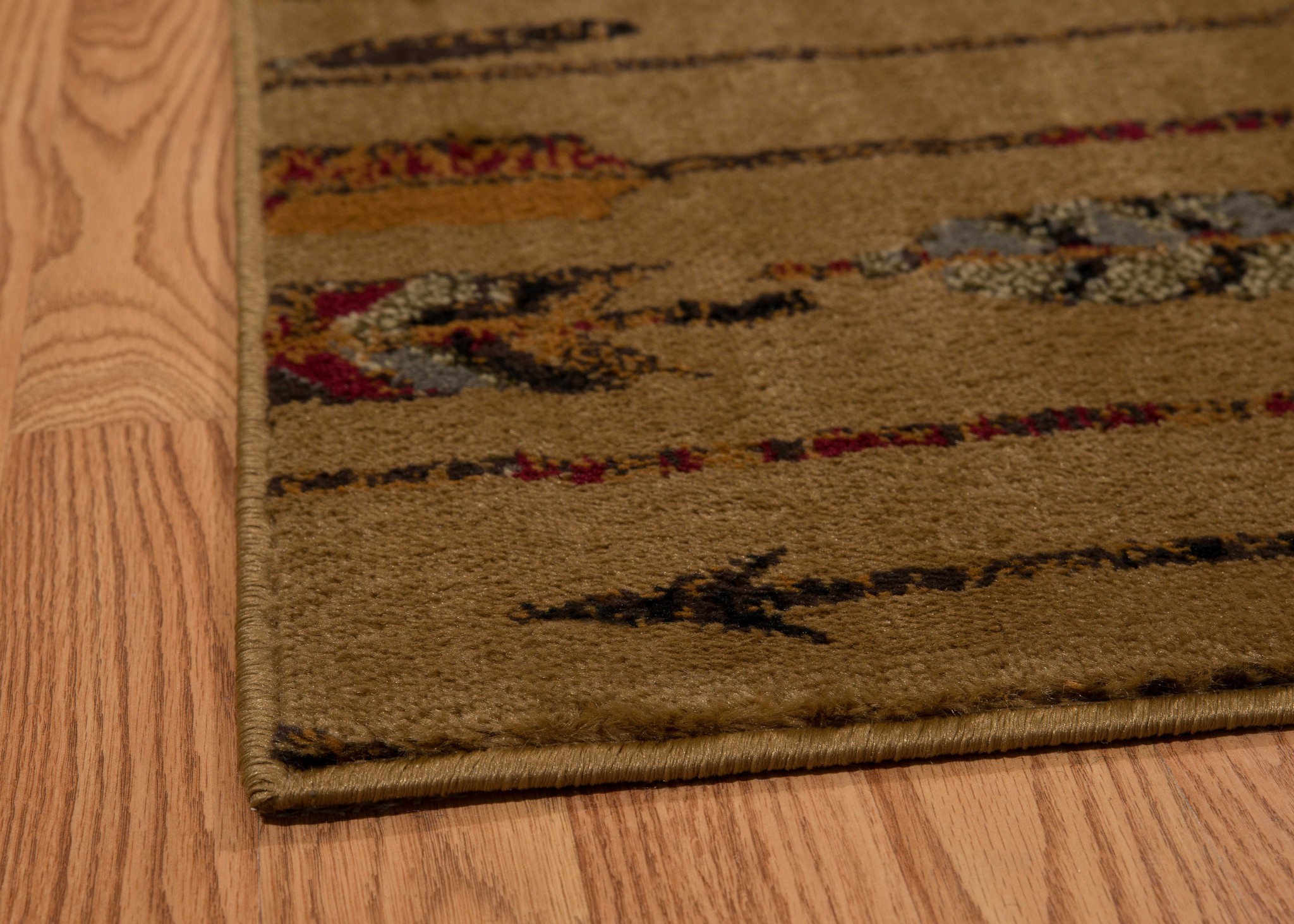Neutral Colors Southwest Lodge Runner Area Rug