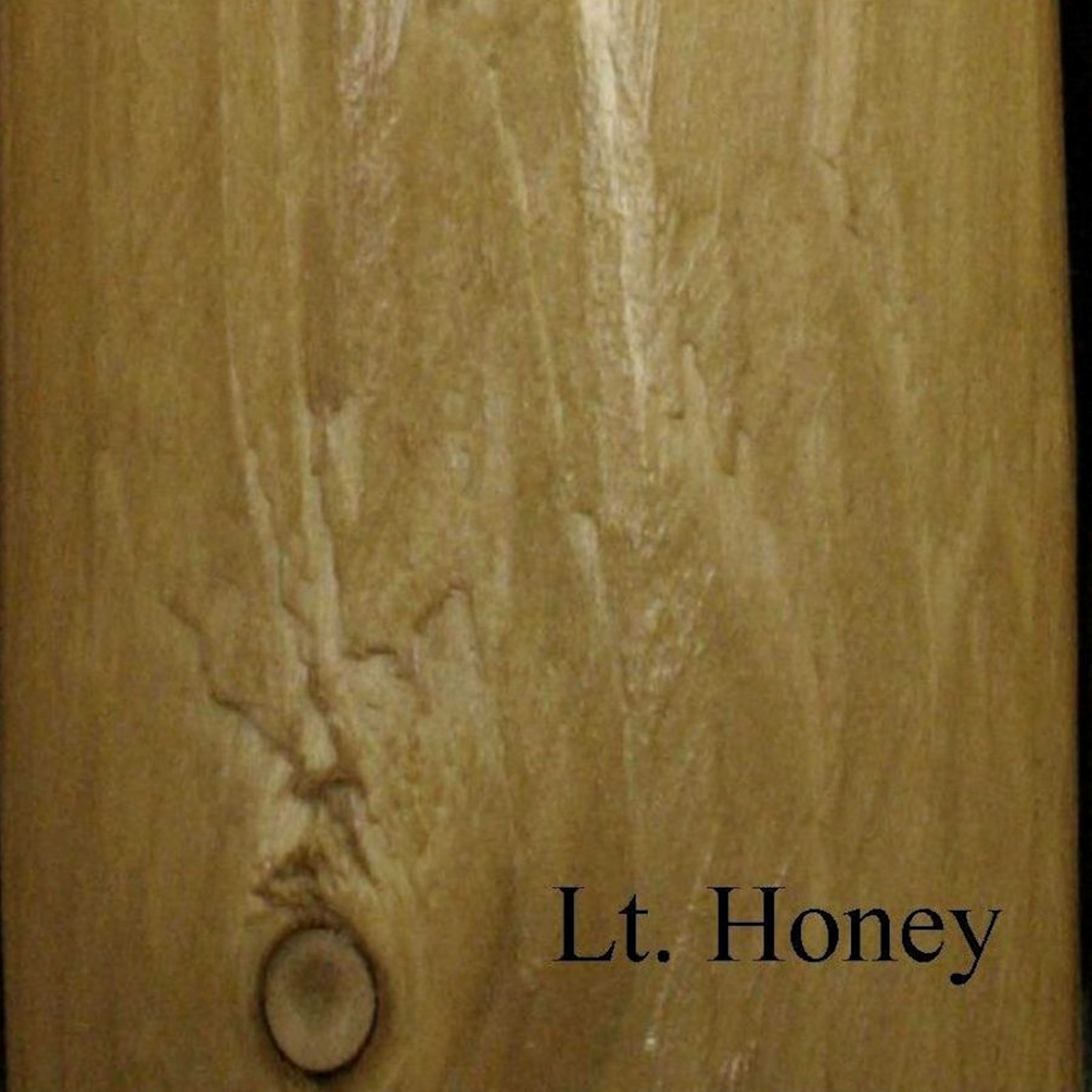 Natural Light Honey Finish All Wood Armoire