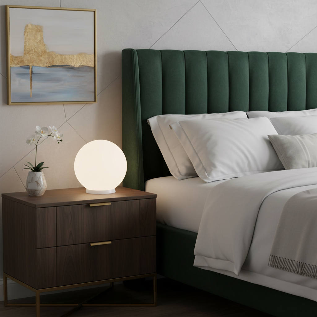 11" X 11" X 7" Multi Plastic LED Table Lamp