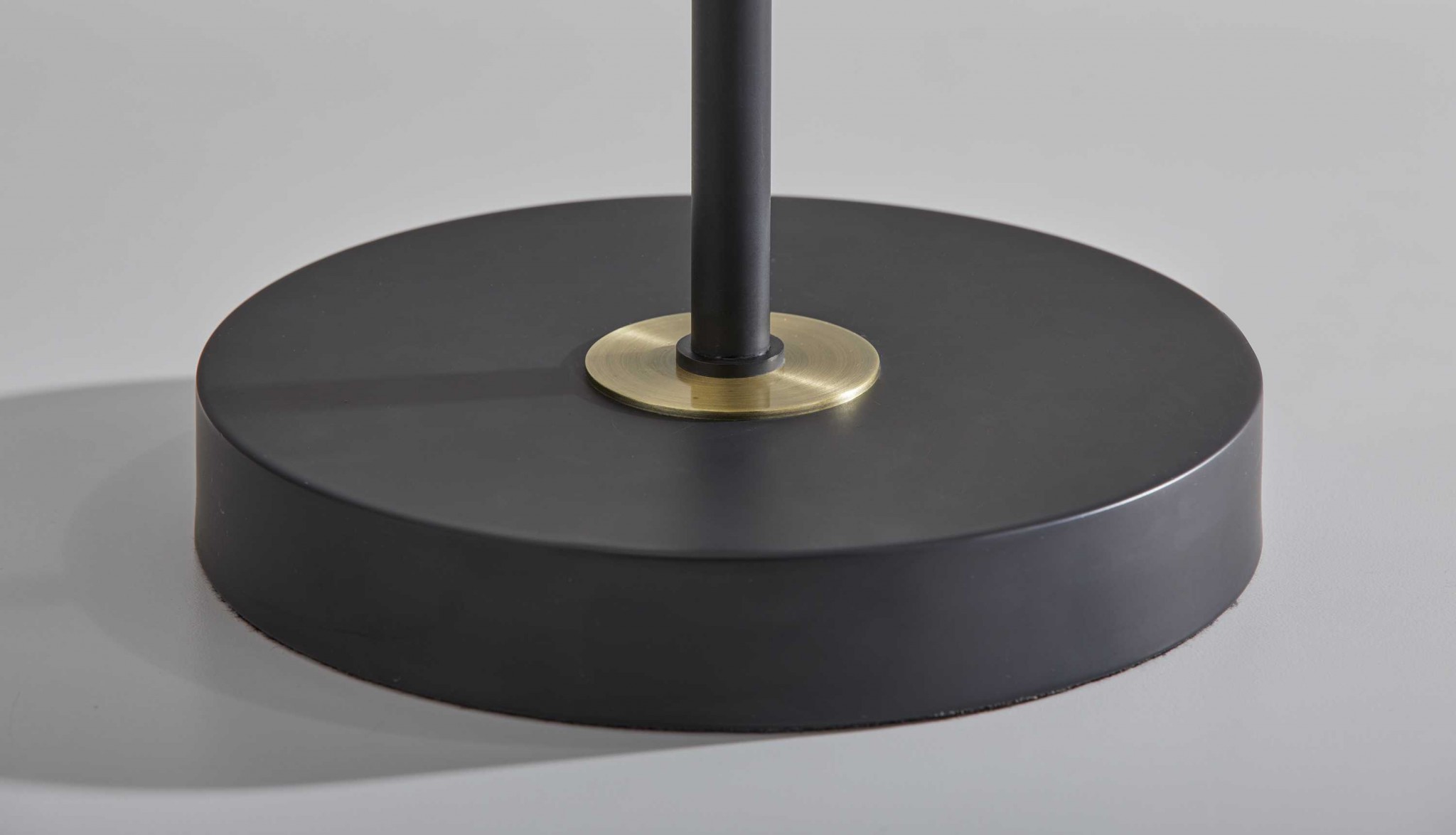 13" X 18-29" X 24"-25.5" Black Metal Table Lamp