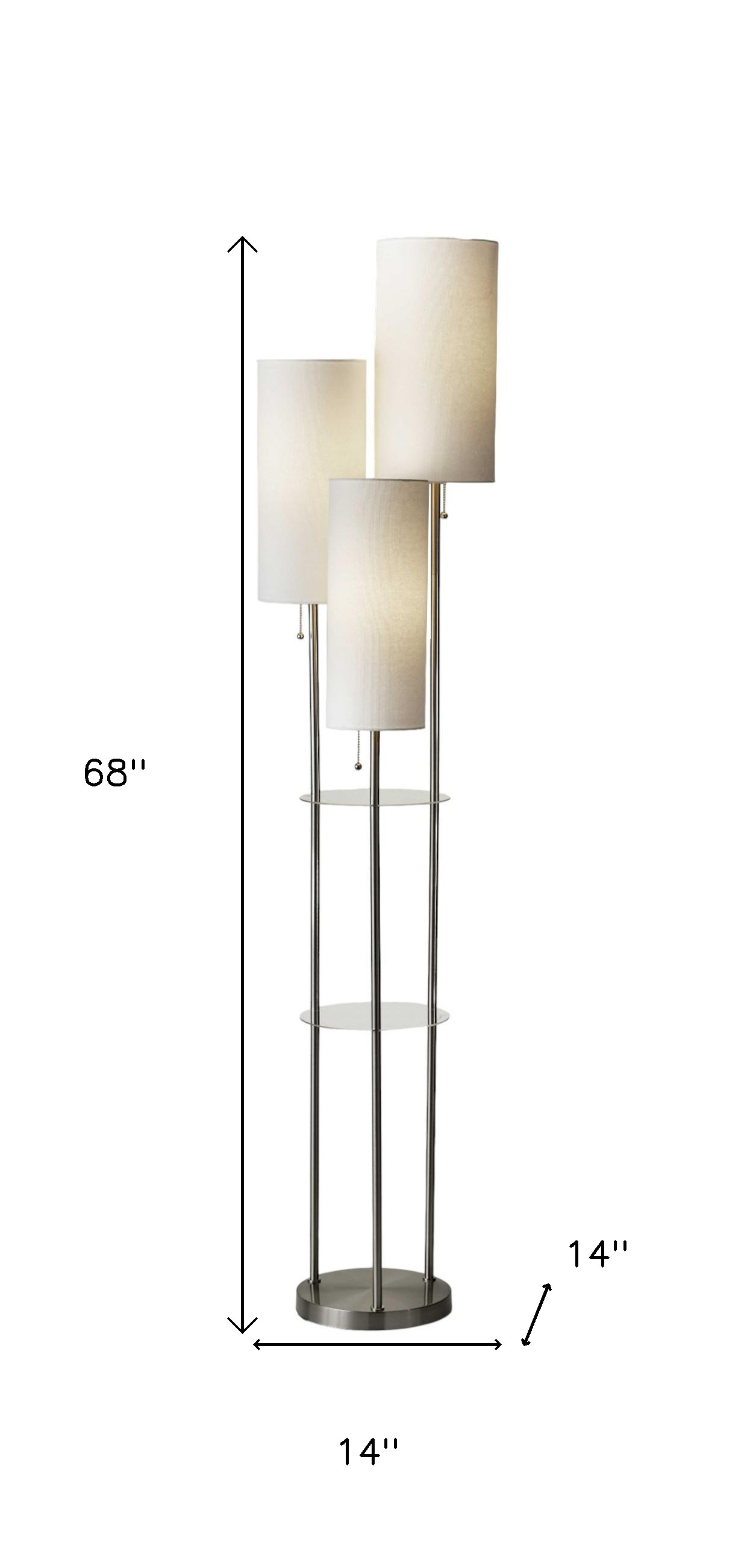 Adesso trio floor lamp 2025