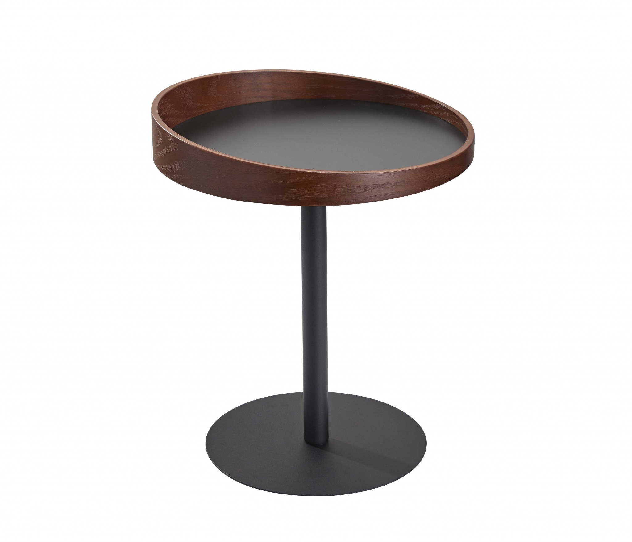 18"" X 18"" X 20-21.5"" Black  End Table