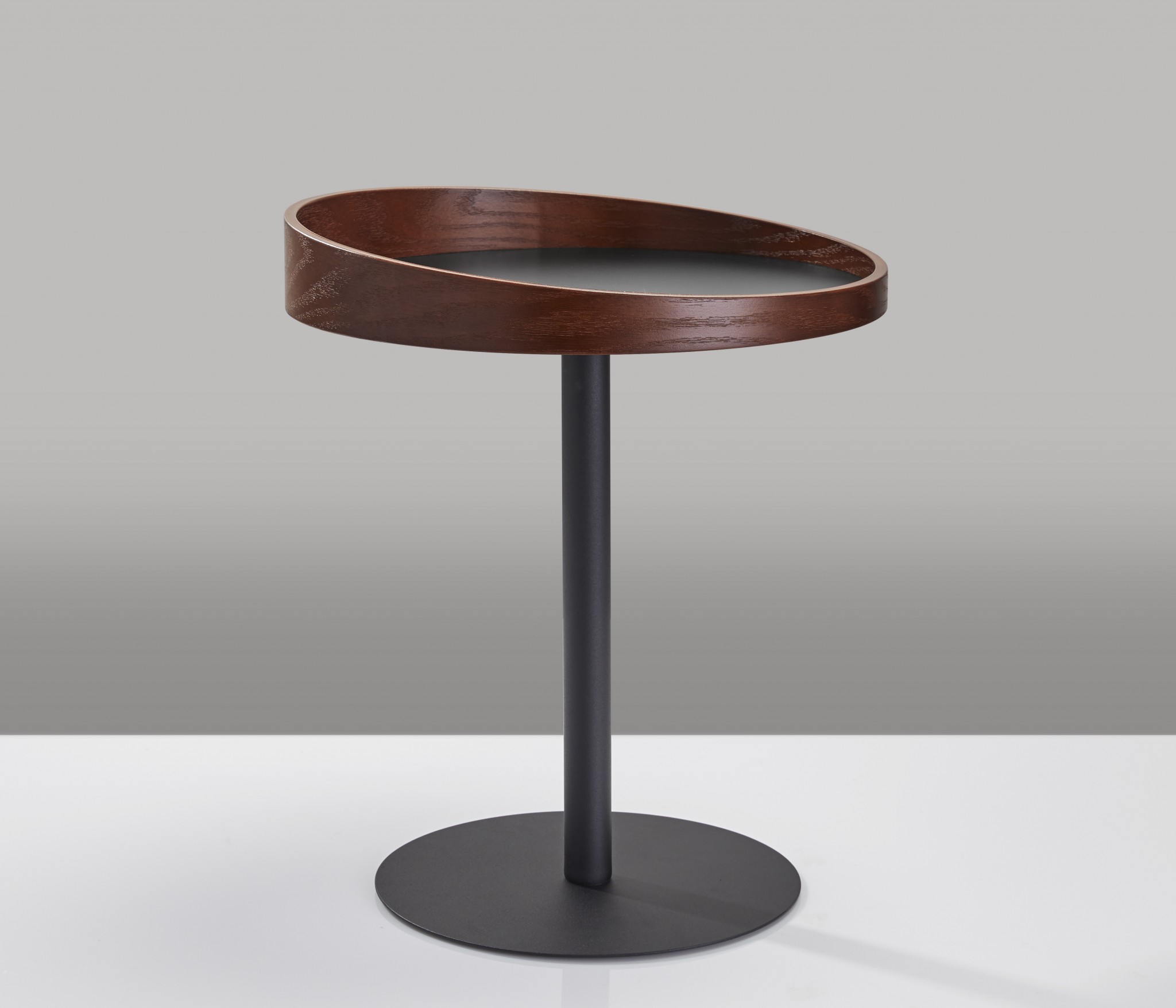 18"" X 18"" X 20-21.5"" Black  End Table