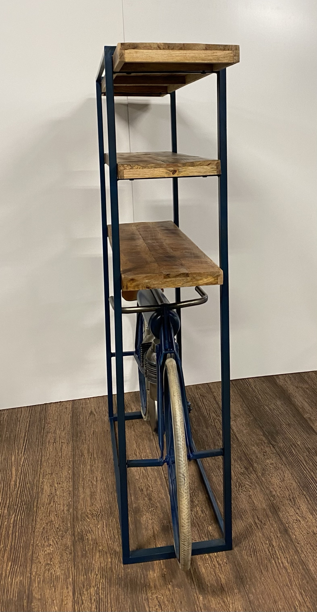 14" X 72" X 72" Blue Cycle Bookshelf