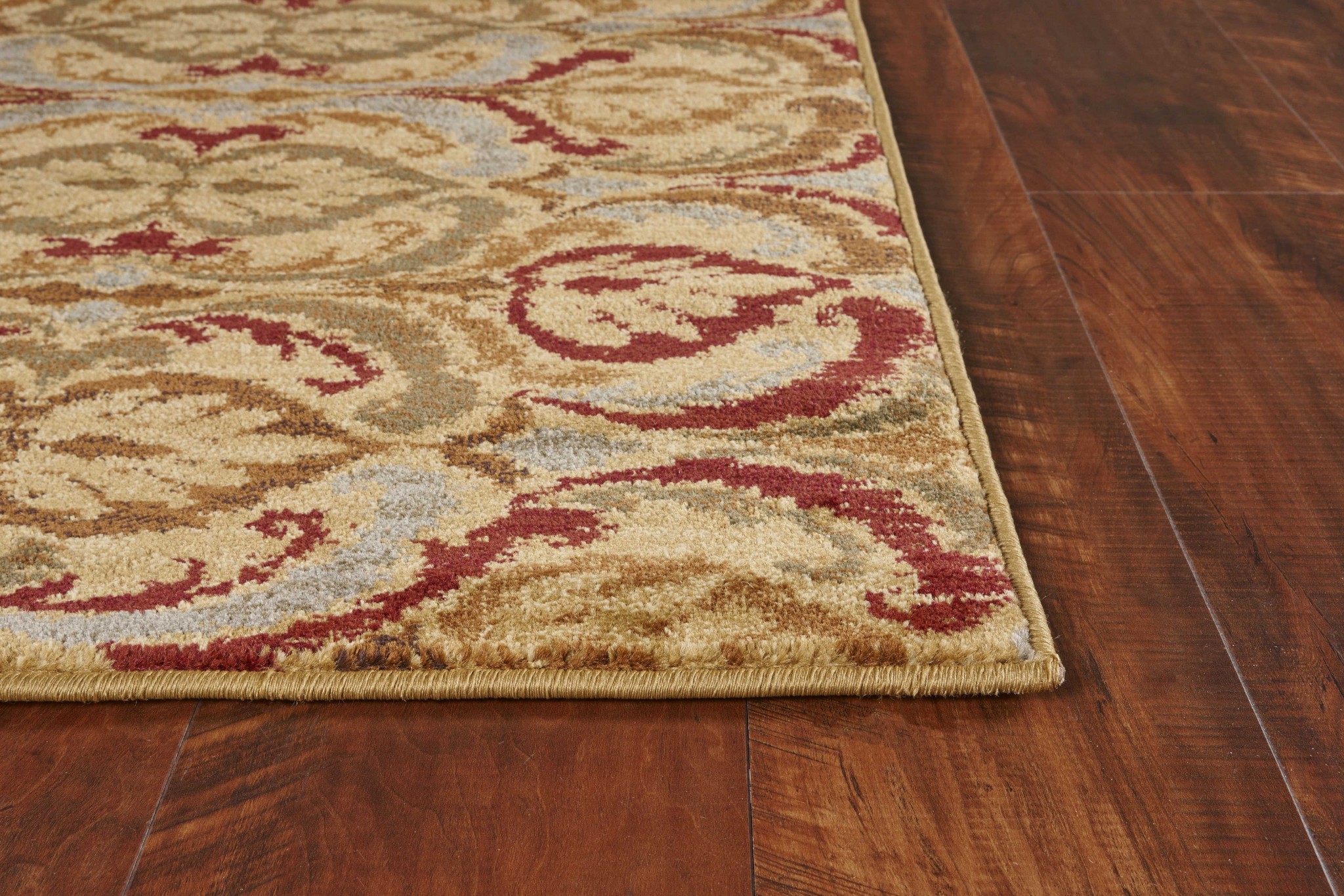 8" X 10" Multicoloured Floral Area Rug