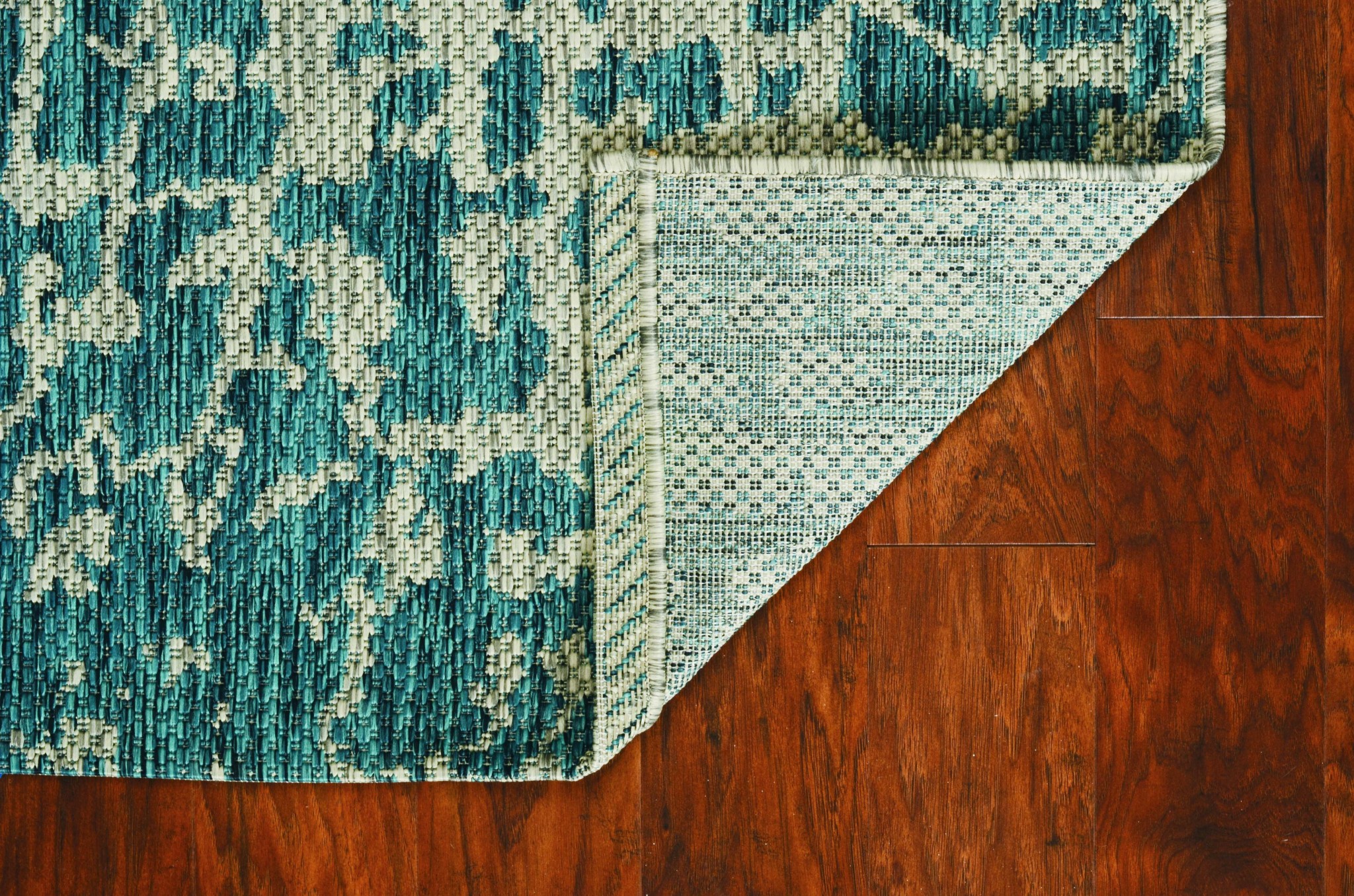 8'X11' Teal Machine Woven Uv Treated Animal Print Indoor Outdoor Area Rug 8'X11' Teal Machine Woven Uv Treated Animal Print Indoor Outdoor Area Rug