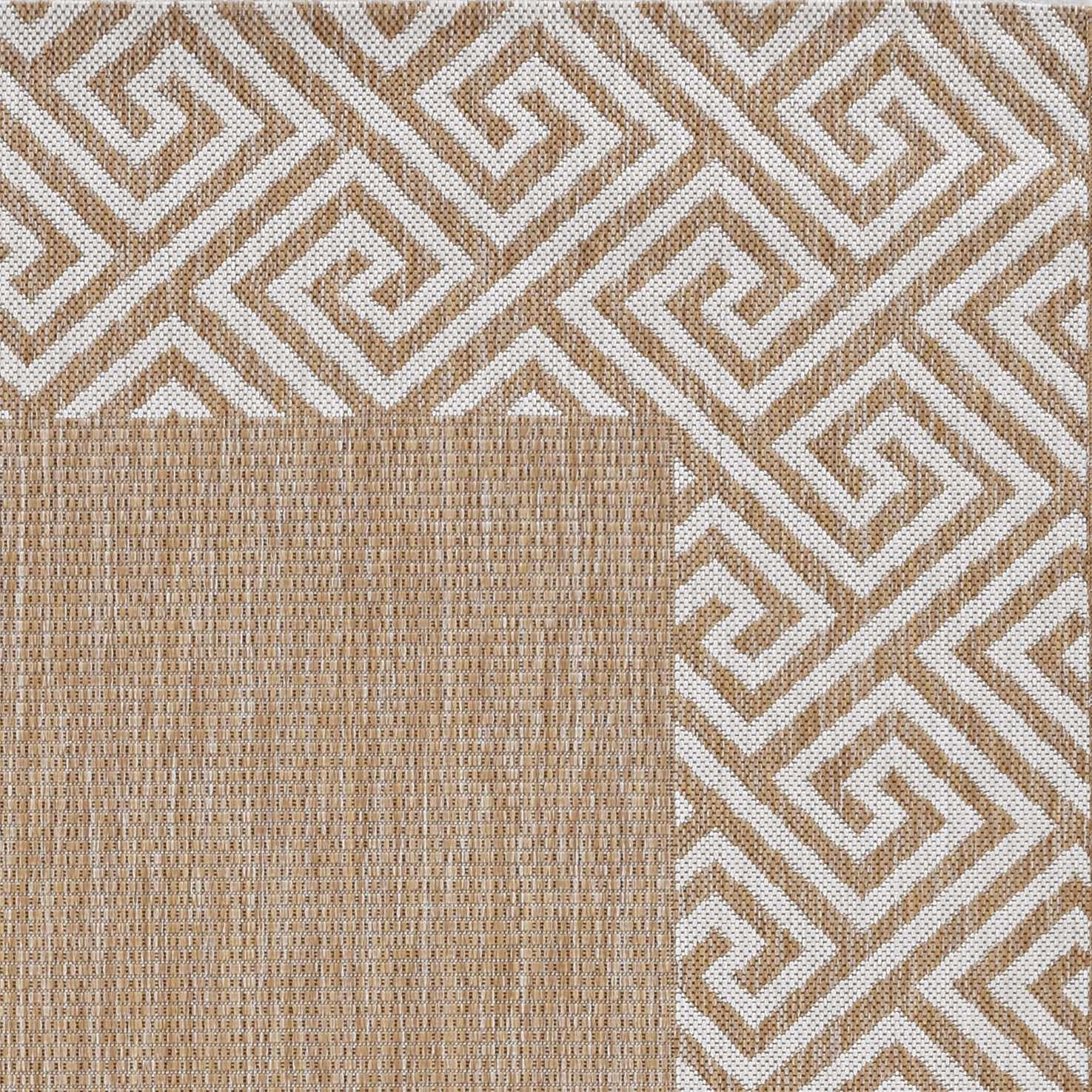 94 X 94 Natural Polypropylene Rug-375246-1