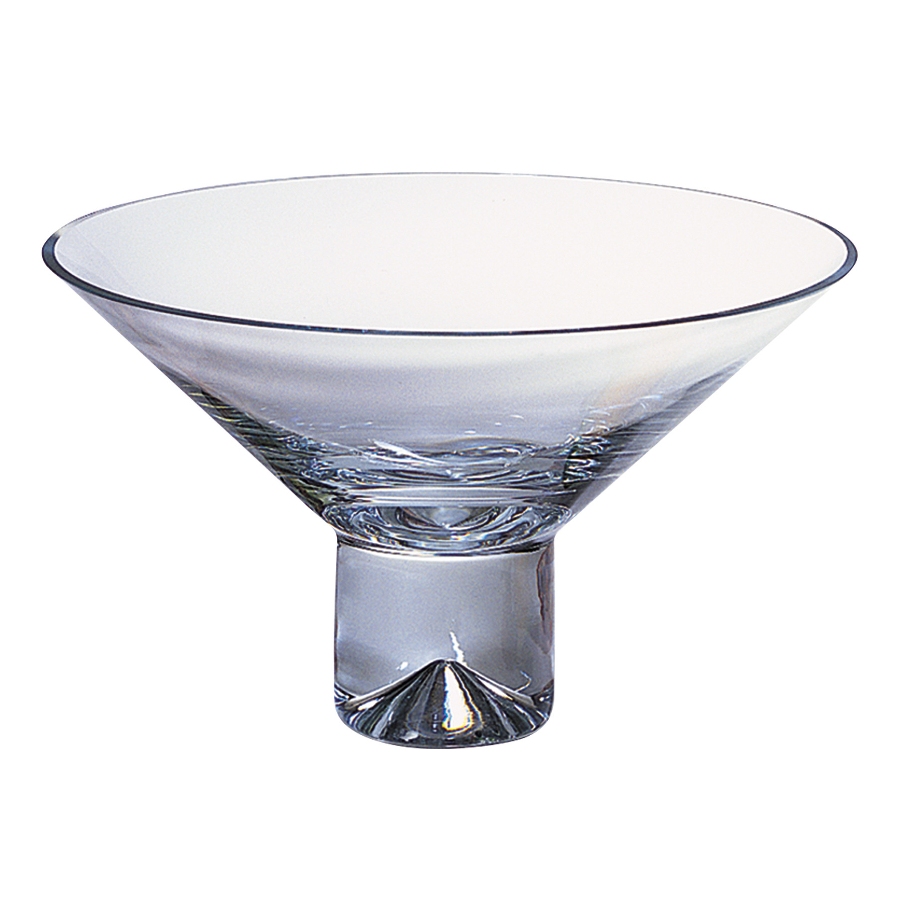 11 Mouth Blown Crystal Centerpiece Or Fruit Bowl-375849-1