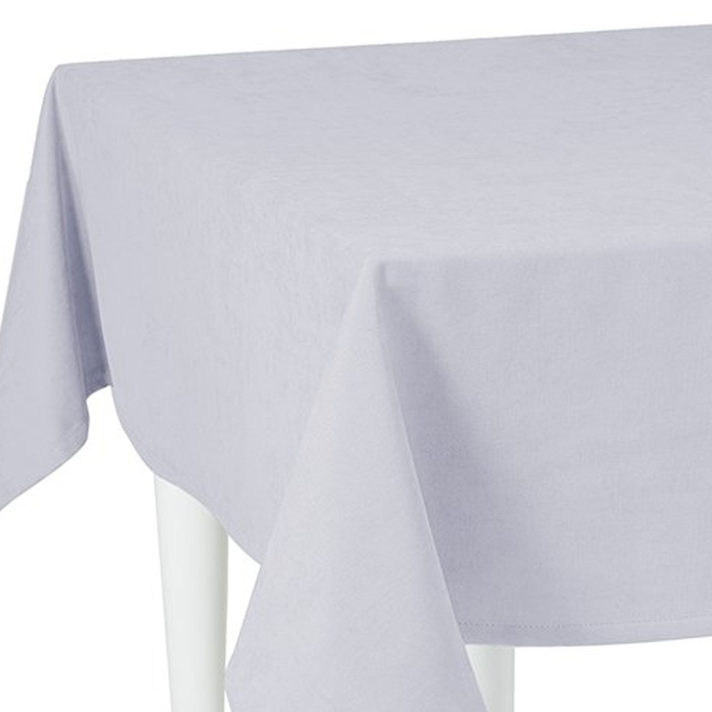 104" Merry Christmas Rectangle Tablecloth in Grey