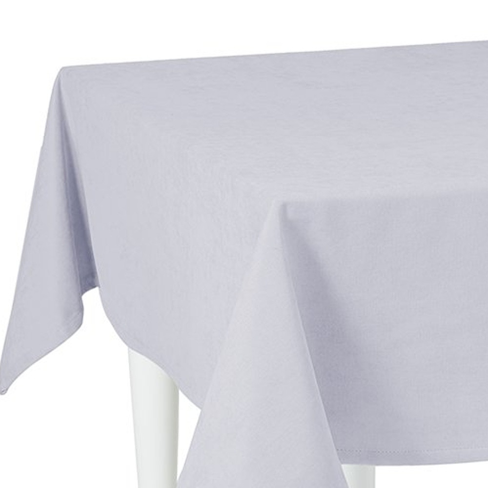 120" Merry Christmas Rectangle Tablecloth in Grey