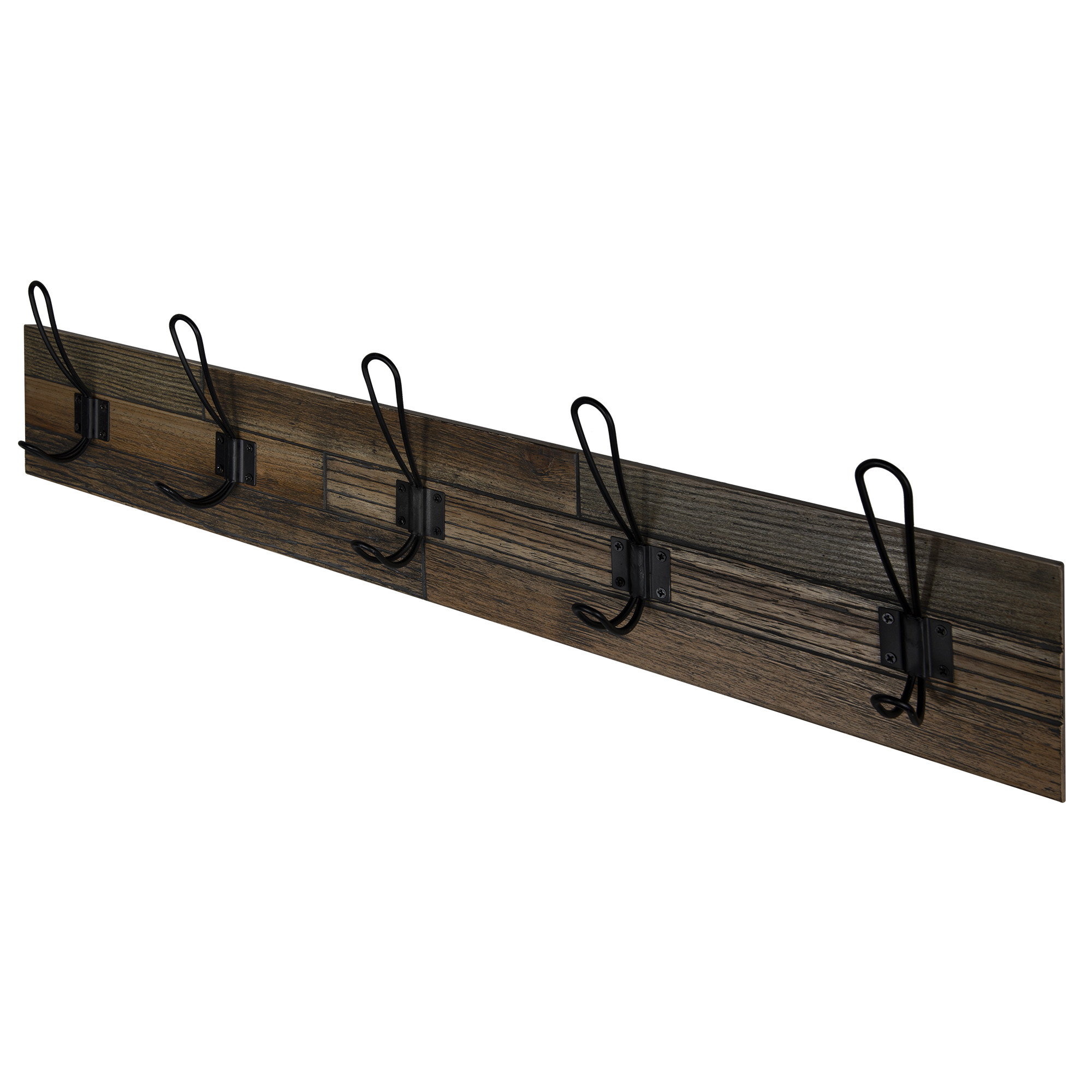 Stratton Home Decor Industrial Wood Wall Hooks